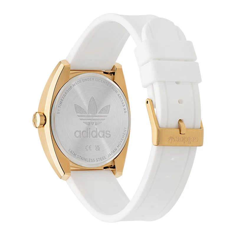 Adidas Originals Edition One Unisex Gold Watch - Image 3