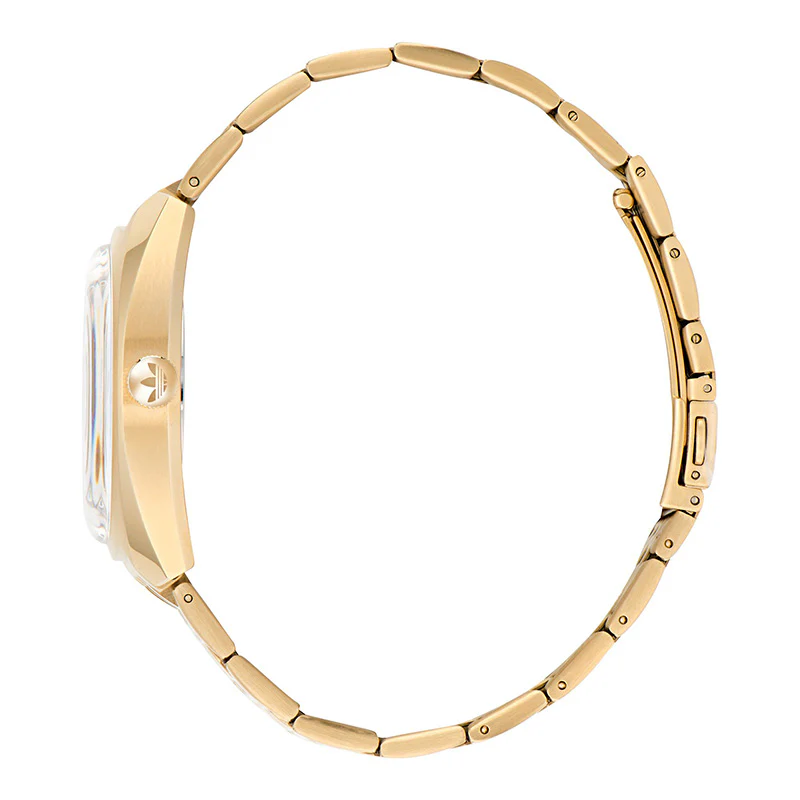 Adidas Originals Edition One Unisex Gold Watch - Image 3