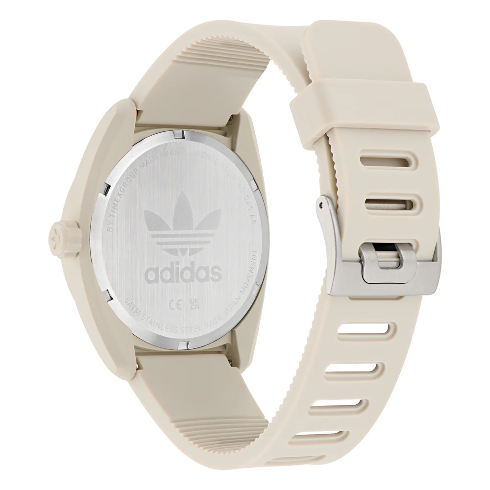 Adidas Originals Project Three Unisex Beige Watch - Image 2