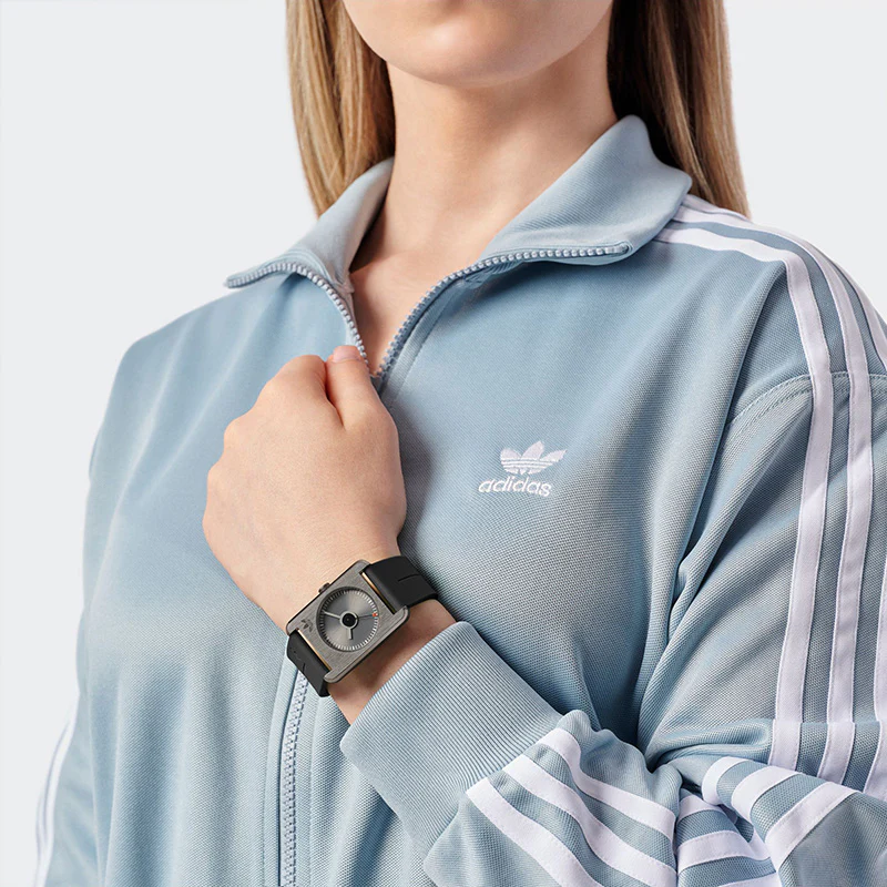Adidas Originals Retro Pop One Unisex Gunmetal Watch - Image 6