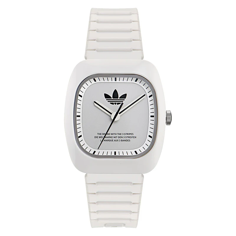 Adidas Originals Retro Wave Two Unisex White Watch