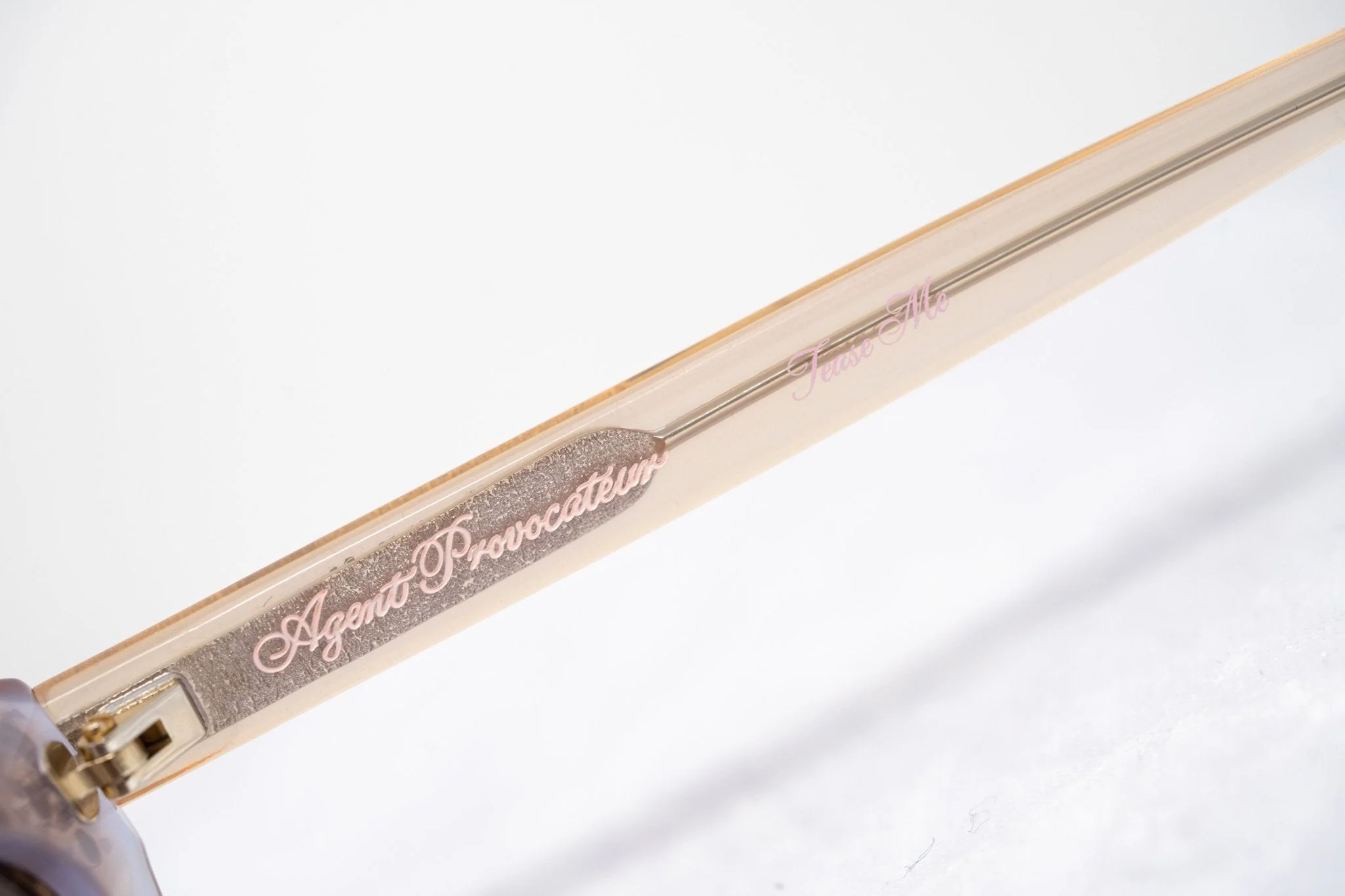 Agent Provocateur Ladies Sunglasses Cat Eye Beige and Brown - Image 10