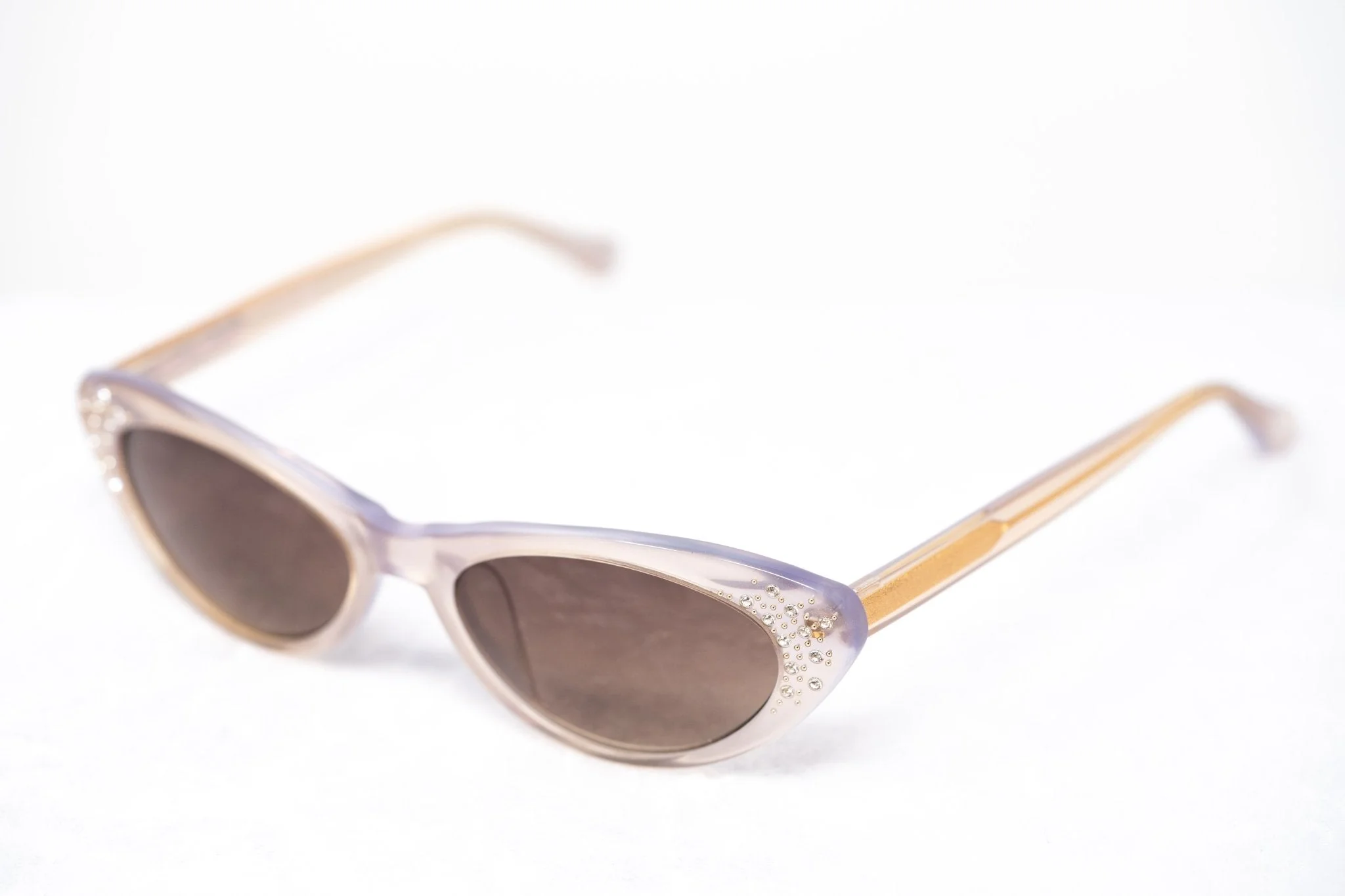 Agent Provocateur Ladies Sunglasses Cat Eye Beige and Brown - Image 5