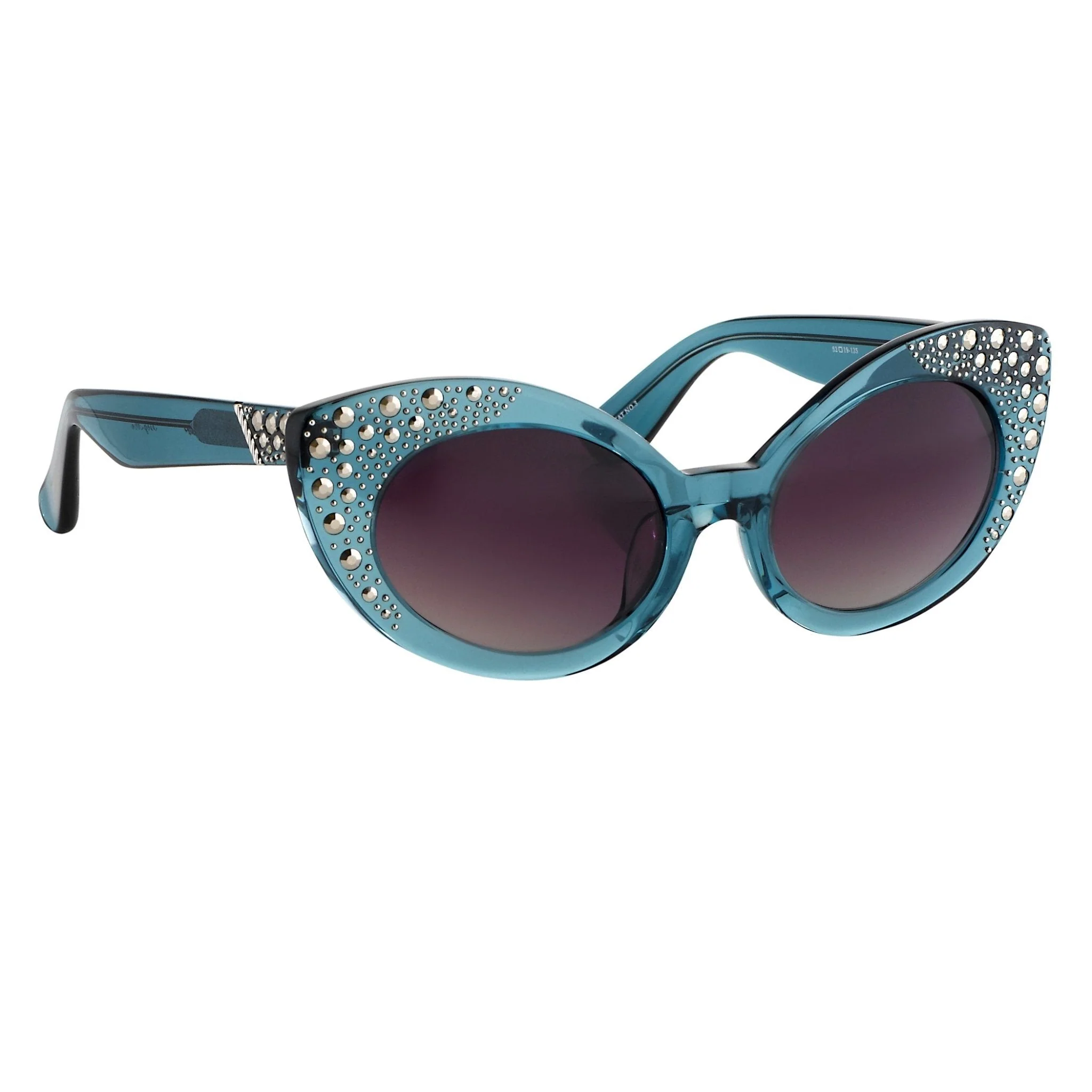 Agent Provocateur Sunglasses Cat Eye Blue and Grey - Image 3