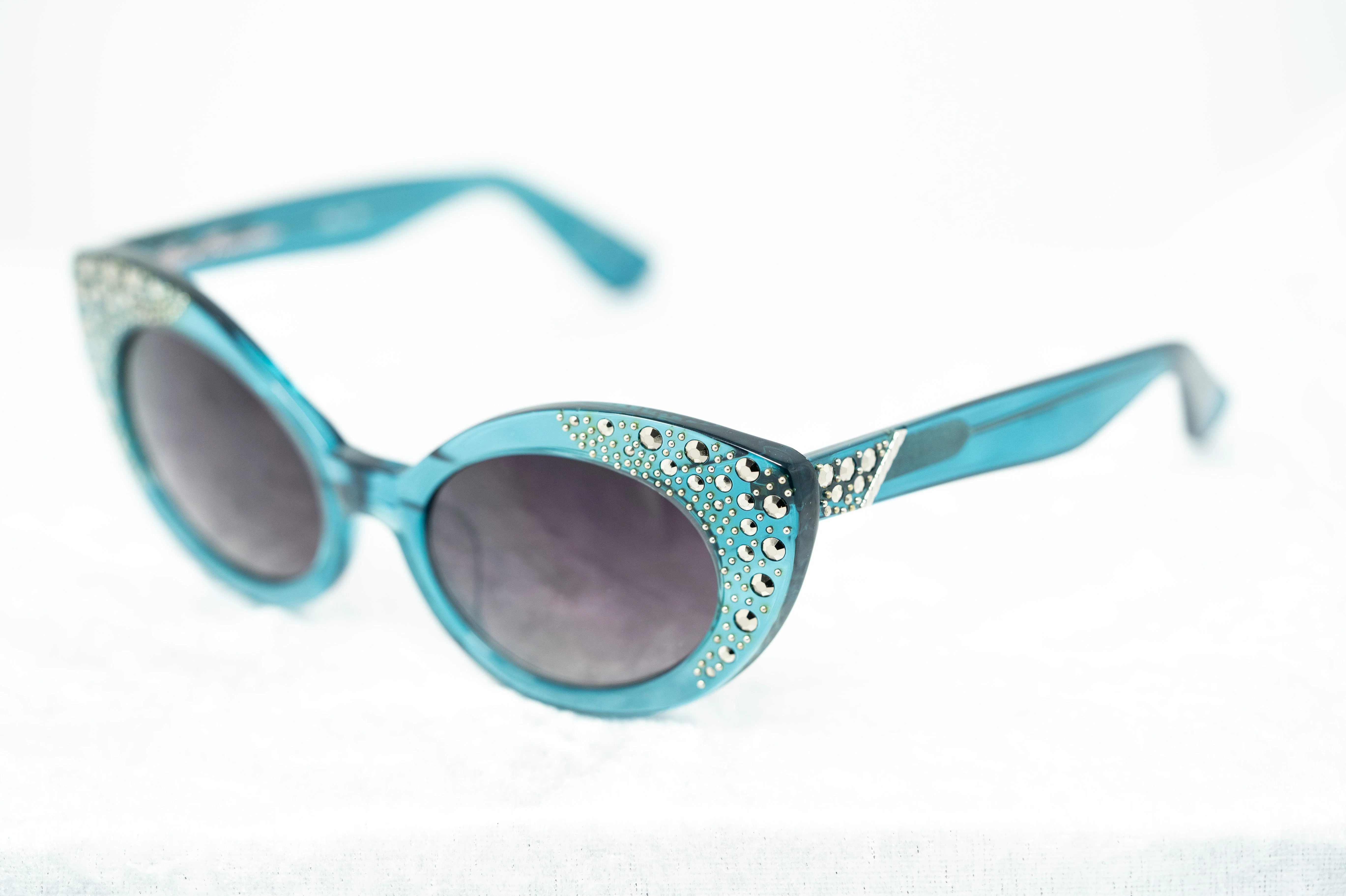 Agent Provocateur Sunglasses Cat Eye Blue and Grey - Image 5