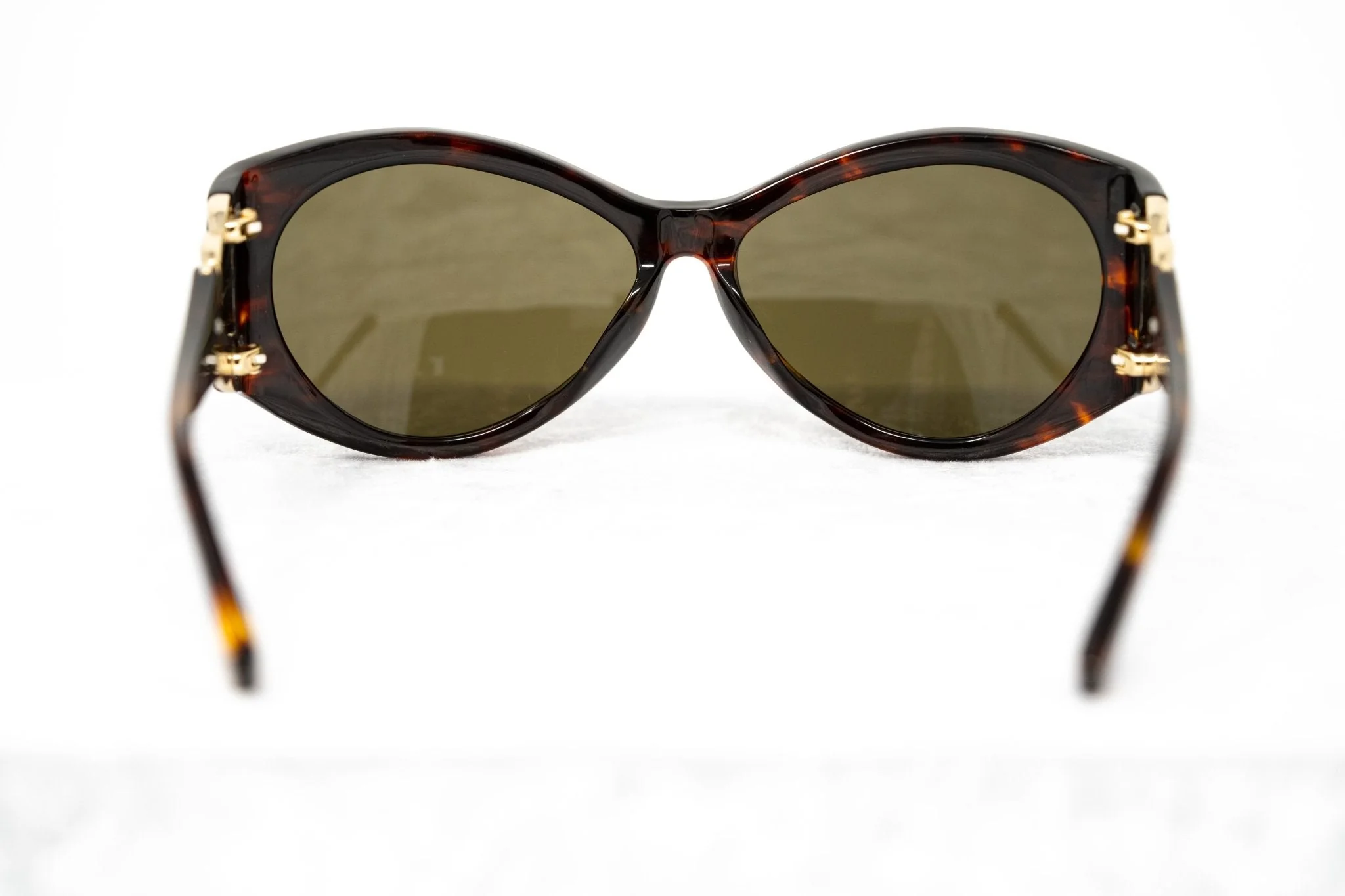 Agent Provocateur Ladies Sunglasses Oversized Tortoiseshell and Green - Image 6