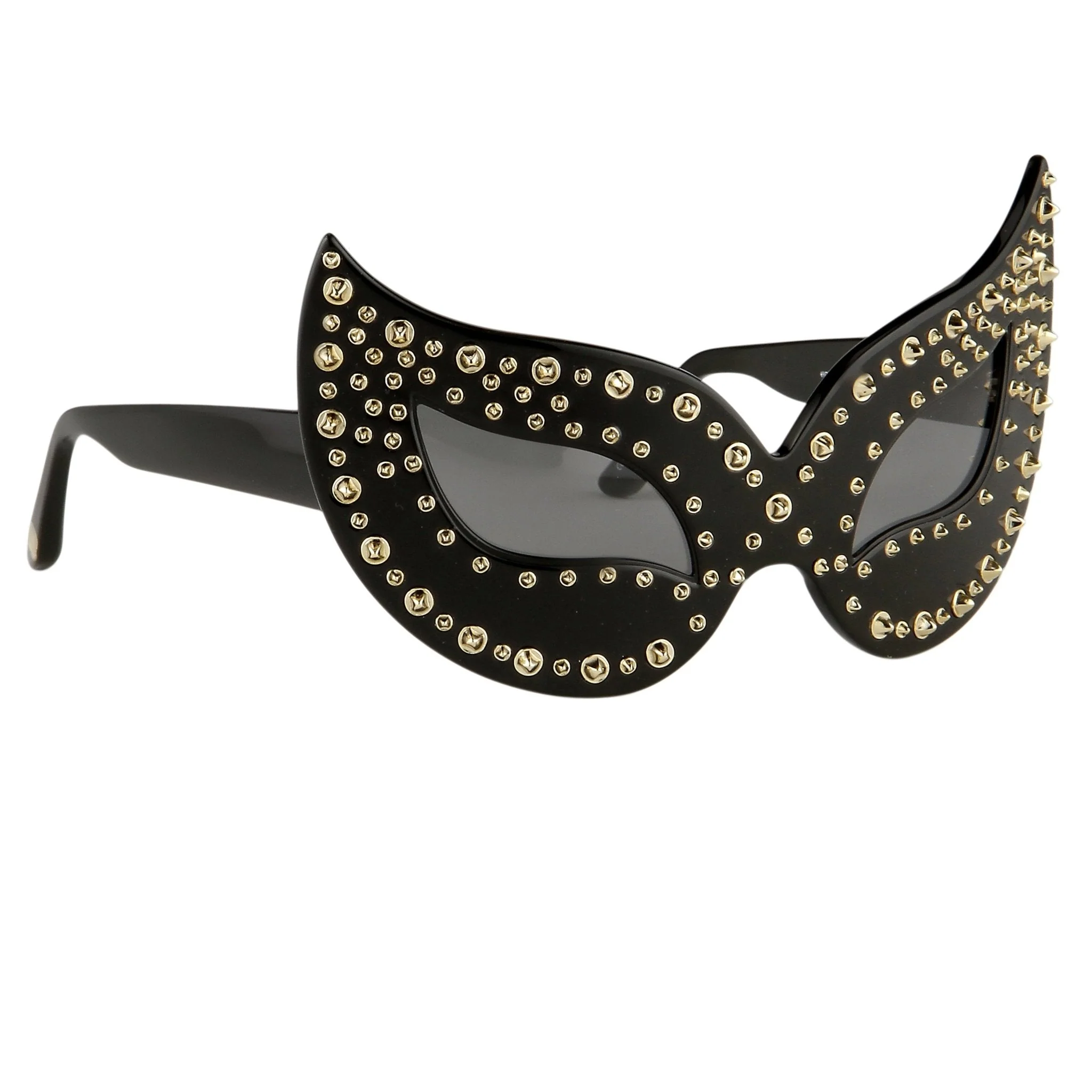 Agent Provocateur Sunglasses Special Black with Gold and Grey - Image 3