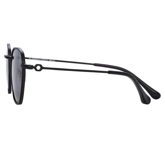 Alessandra Rich x Linda Farrow Black Sunglasses - Image 3