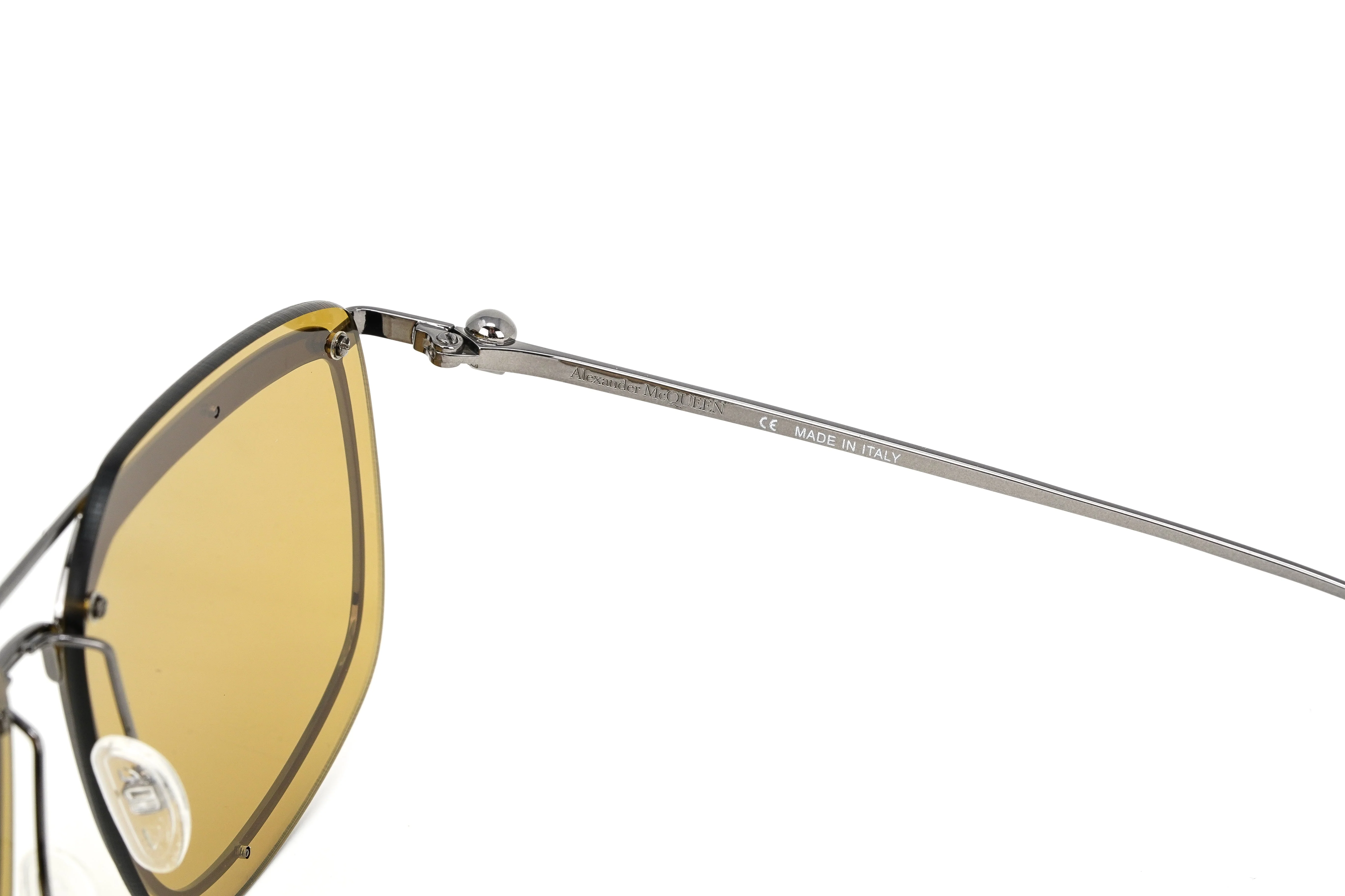 Alexander McQueen Men's Sunglasses Rimless Pilot - Image 3