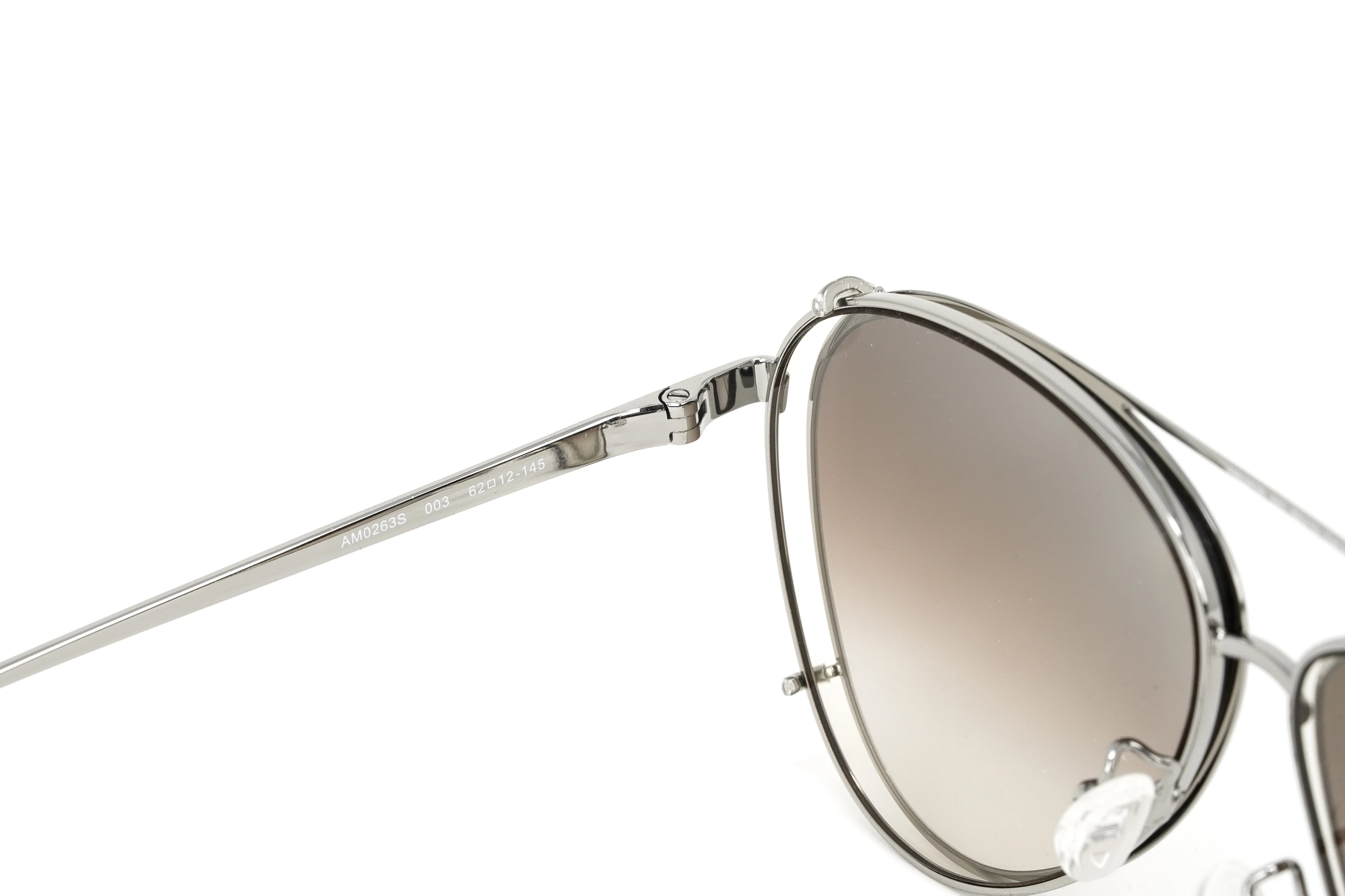 Alexander McQueen Unisex Sunglasses Pilot Bronze - Image 6