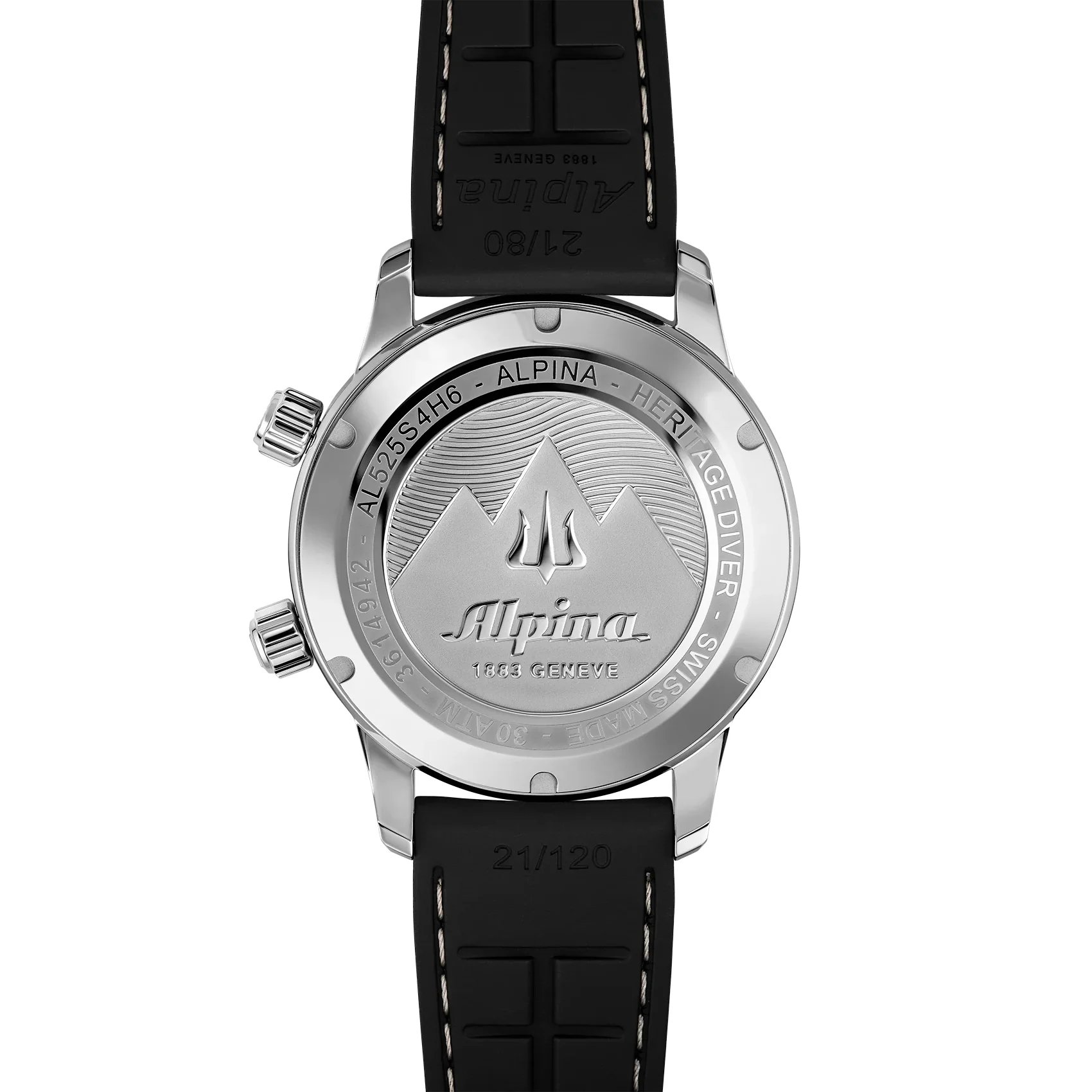 Alpina Seastrong Diver 300 Heritage Silver Watch - Image 3