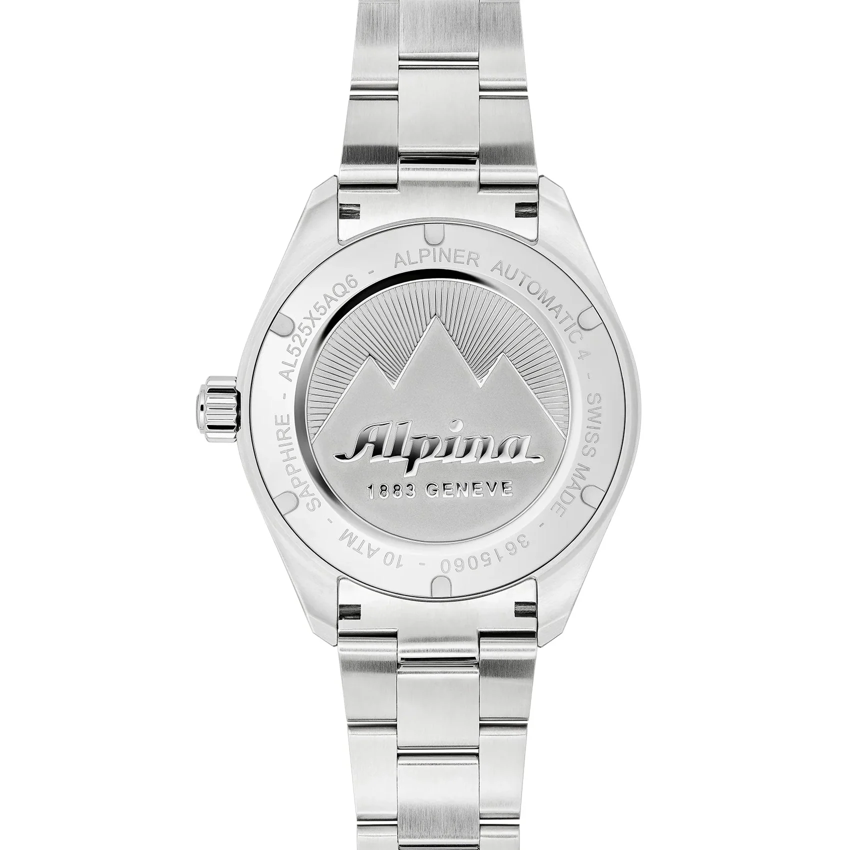 Alpina Unisex Alpiner 4 Automatic Date Watch Watch - Image 3