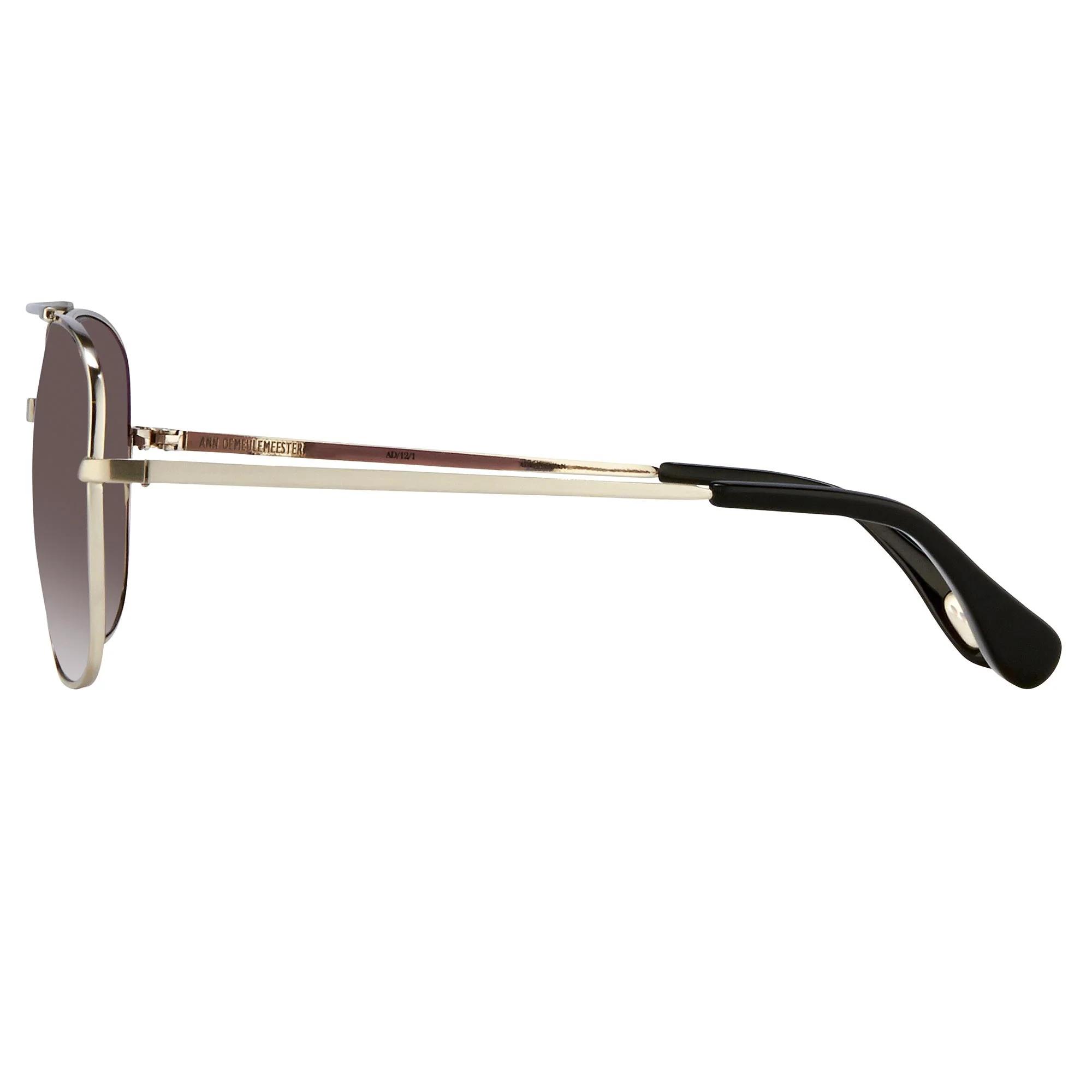 Ann Demeulemeester Men's Sunglasses Silver and Gray - Image 4