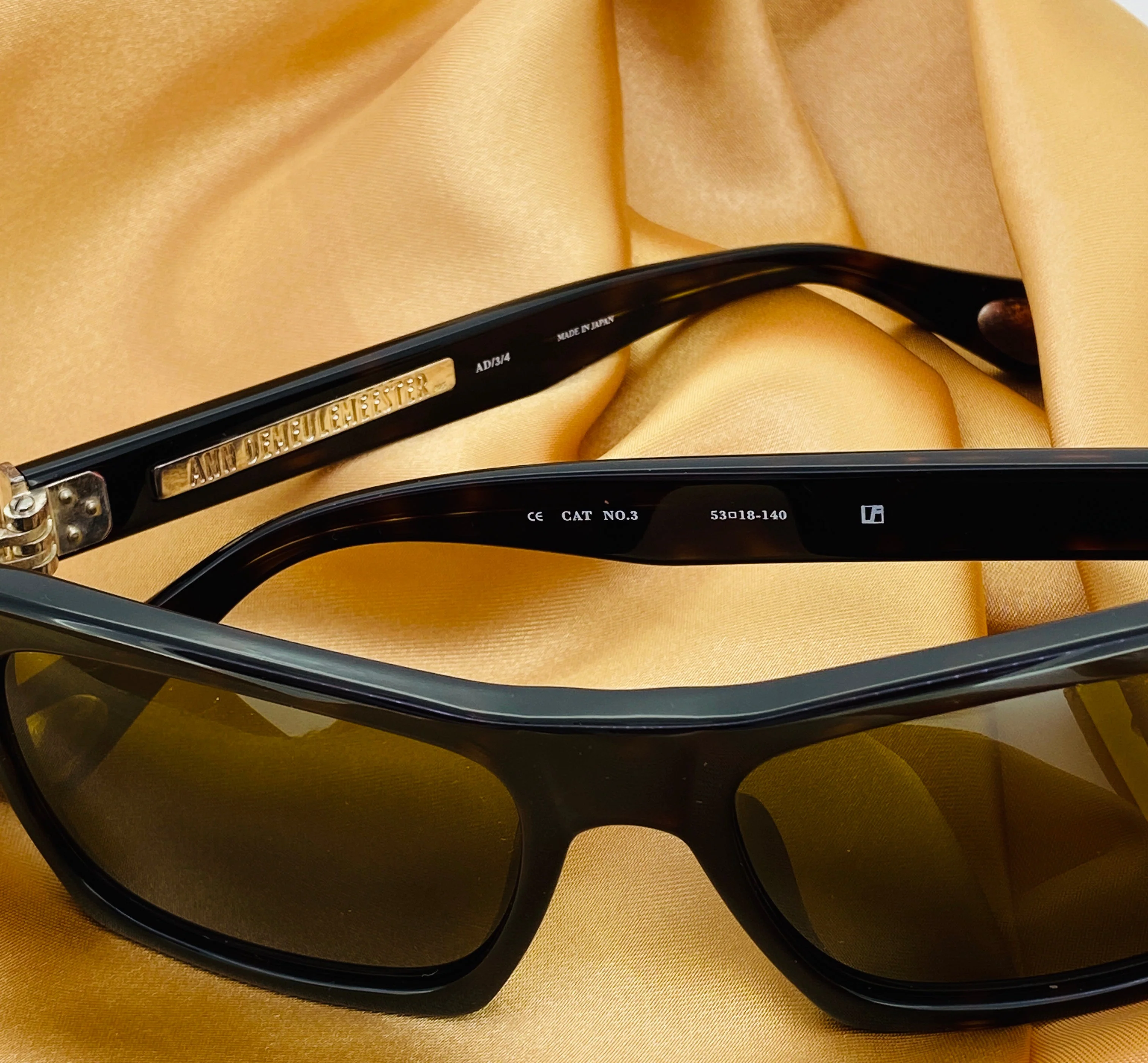 Ann Demeulemeester Sunglasses D-Frame Tortoise Shell and Brown - Image 13