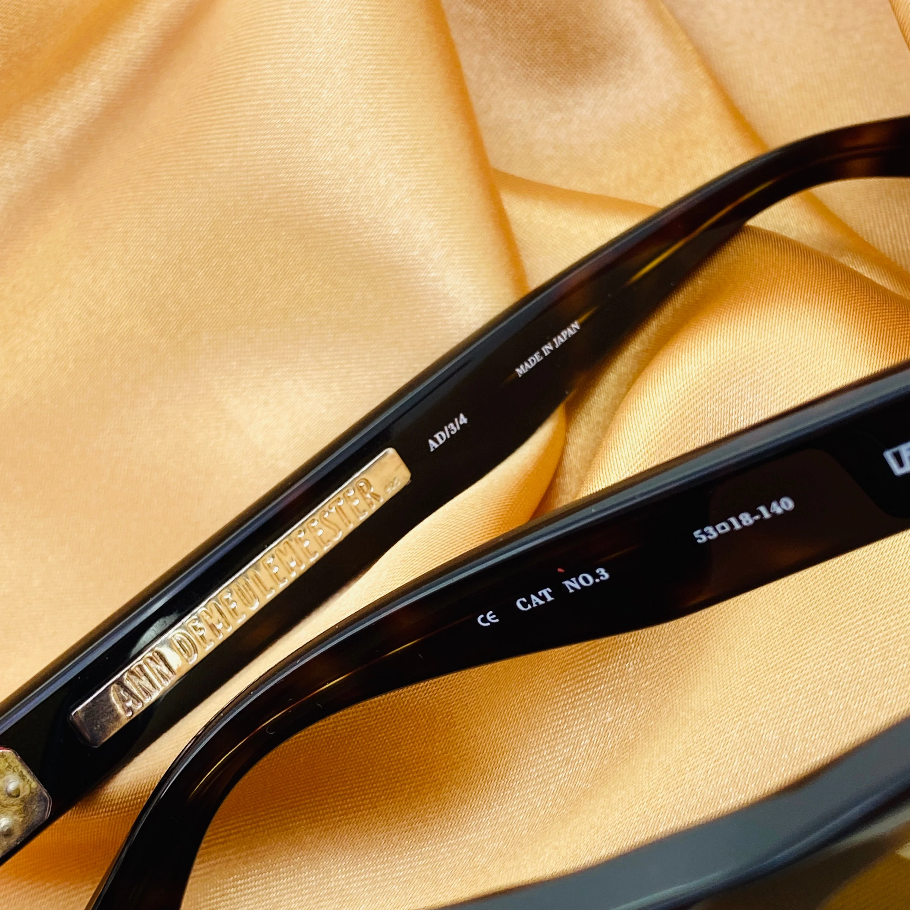 Ann Demeulemeester Sunglasses D-Frame Tortoise Shell and Brown - Image 14