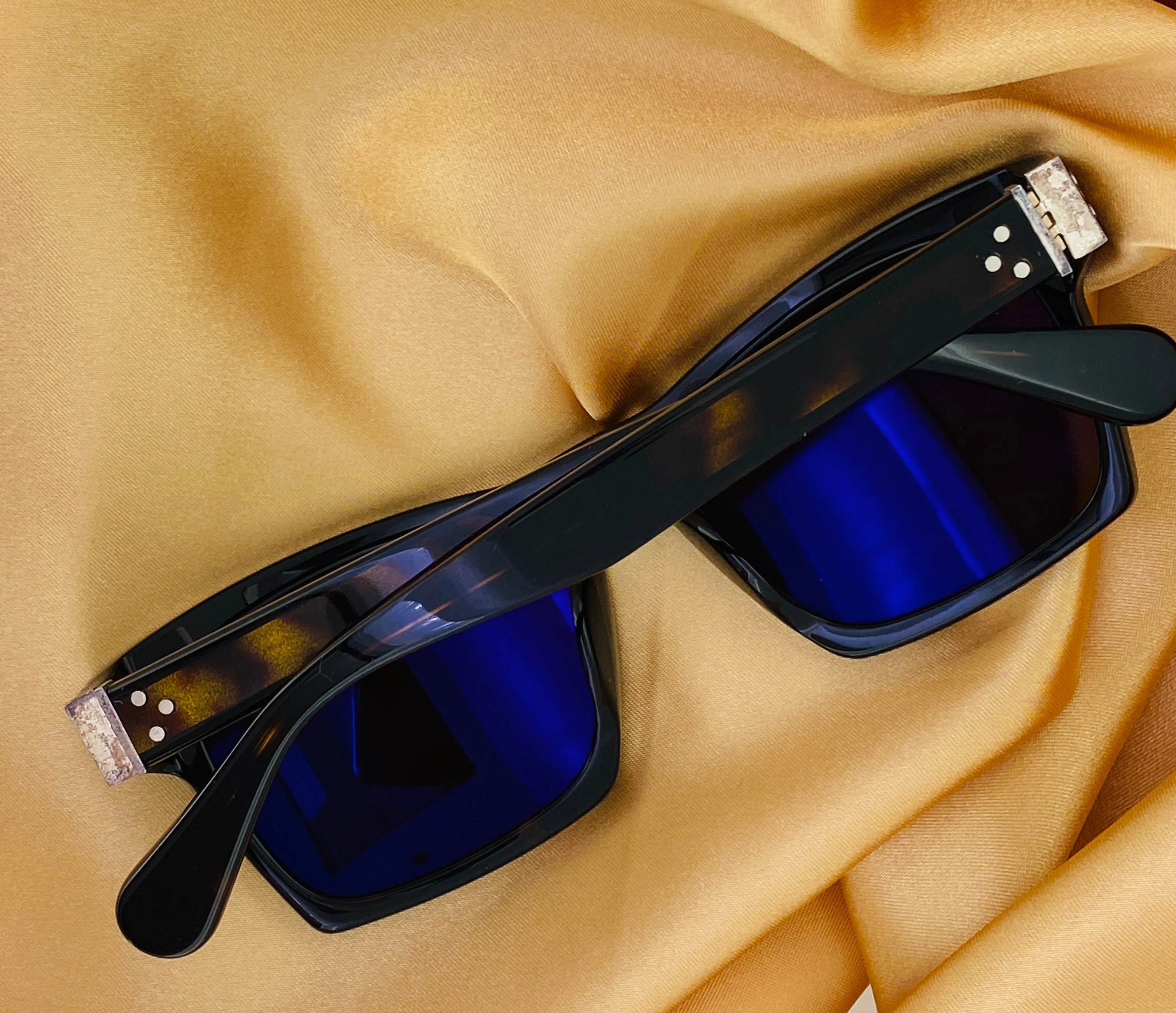 Ann Demeulemeester Sunglasses D-Frame Tortoise Shell and Brown - Image 20