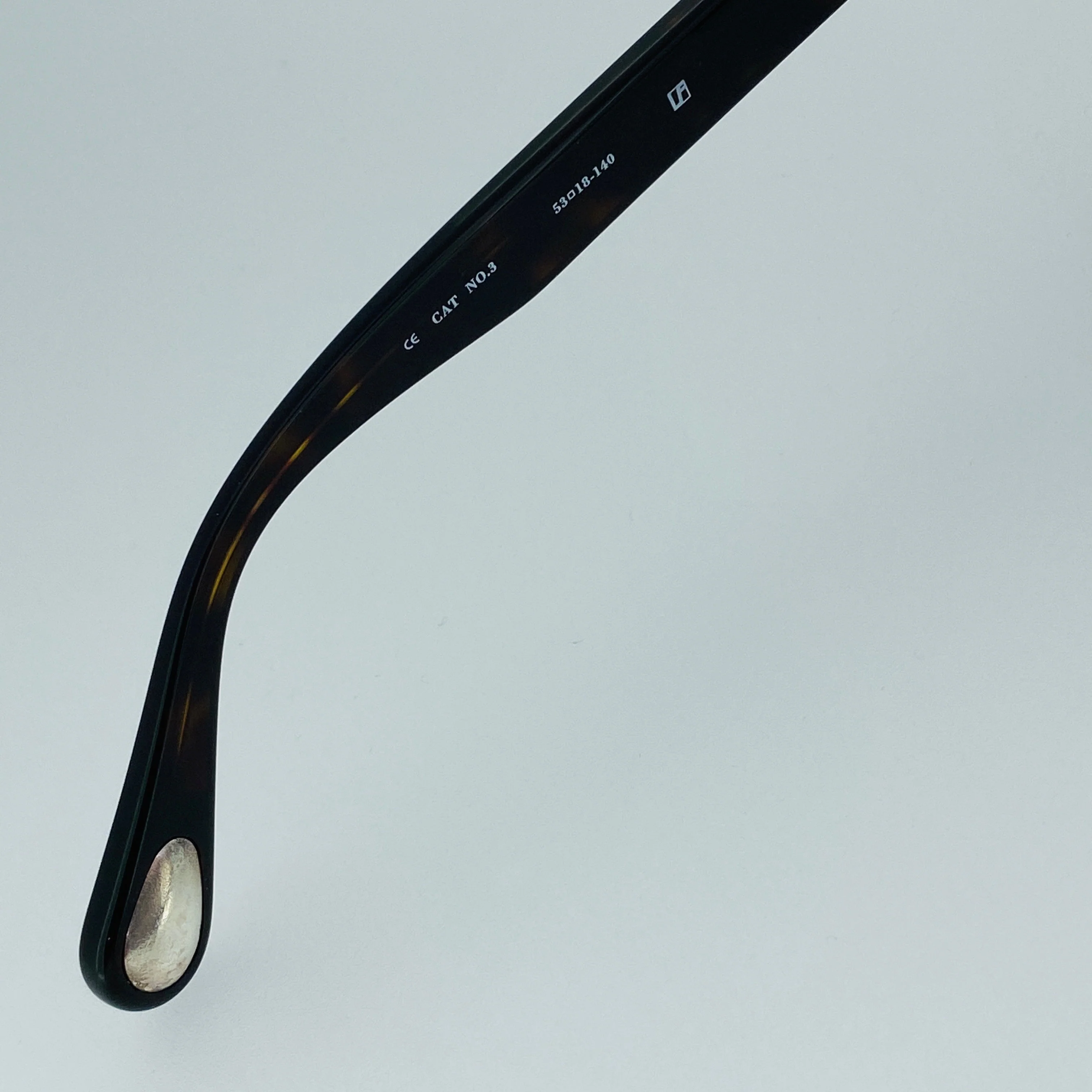 Ann Demeulemeester Sunglasses D-Frame Tortoise Shell and Brown - Image 6