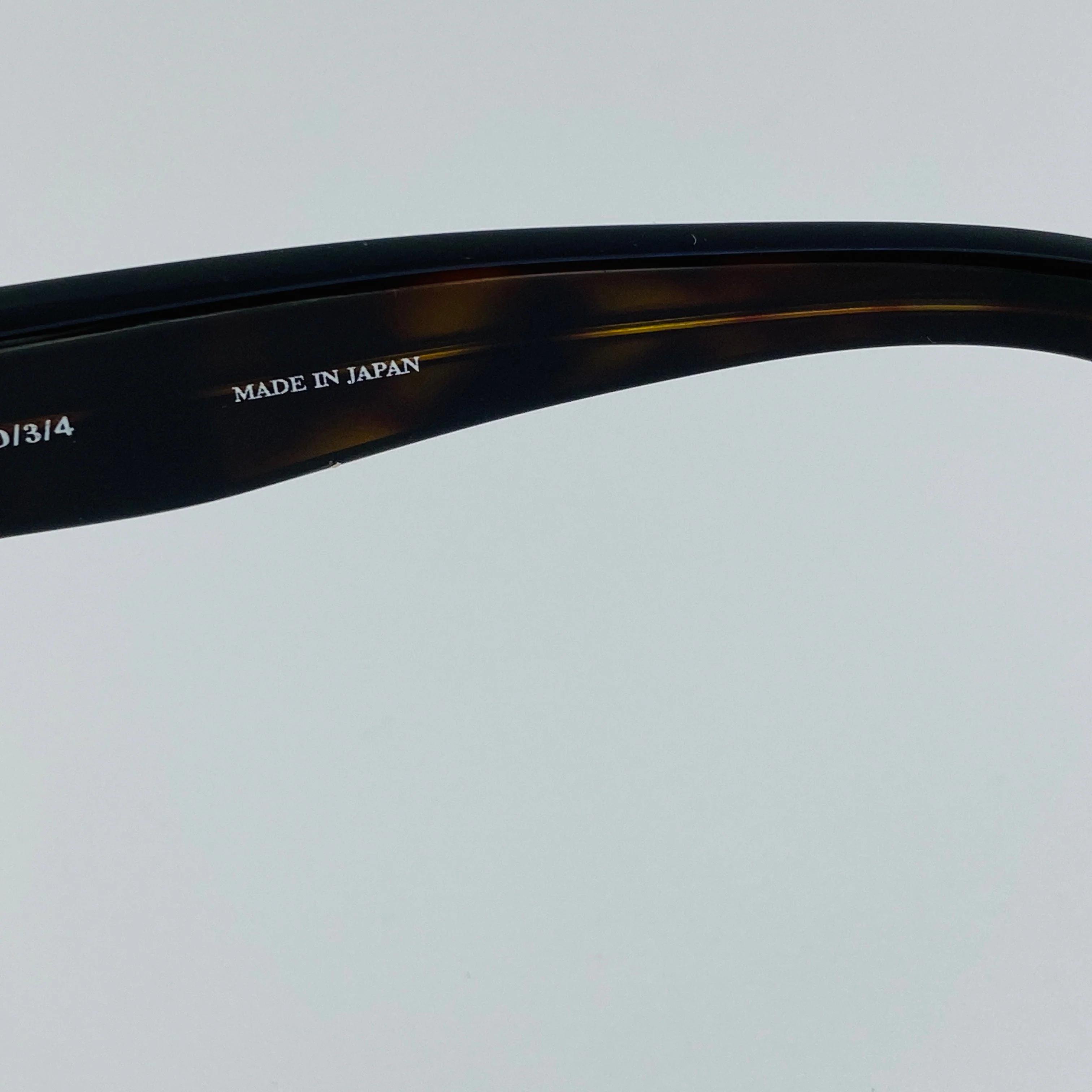Ann Demeulemeester Sunglasses D-Frame Tortoise Shell and Brown - Image 9