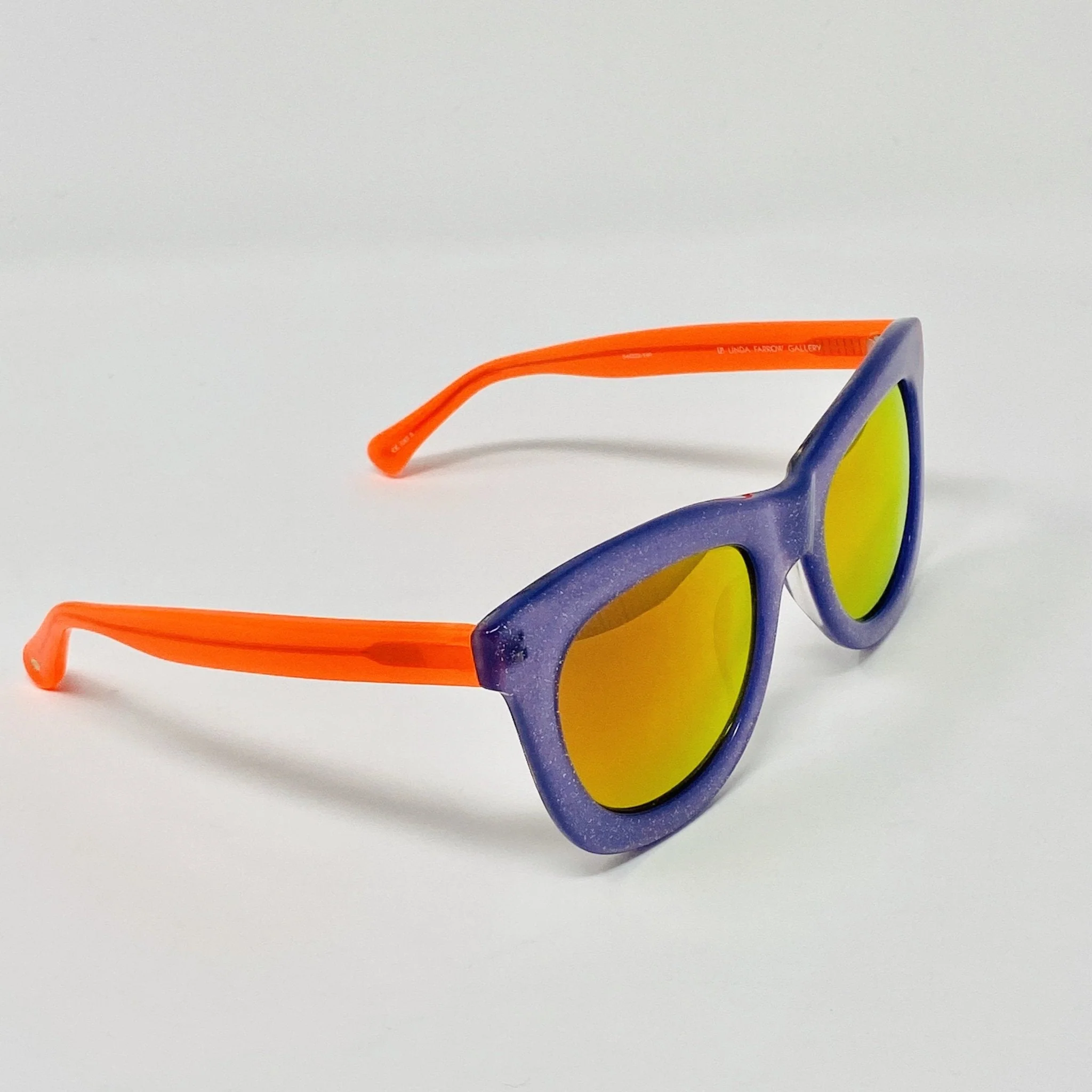 Markus Lupfer Sunglasses D-Frame Lilac and Orange - Image 5