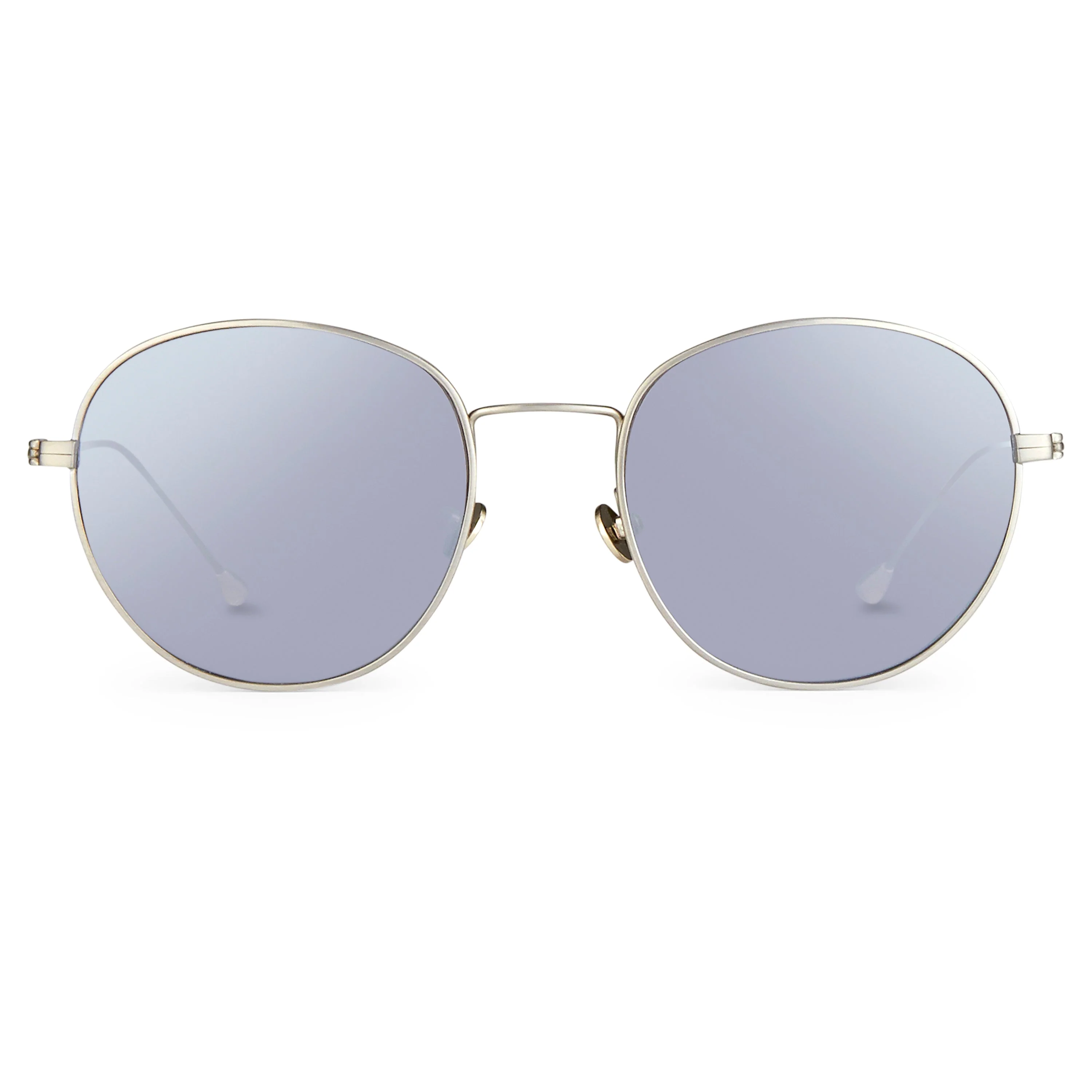 Ann Demeulemeester Sunglasses Oval Silver - Image 2