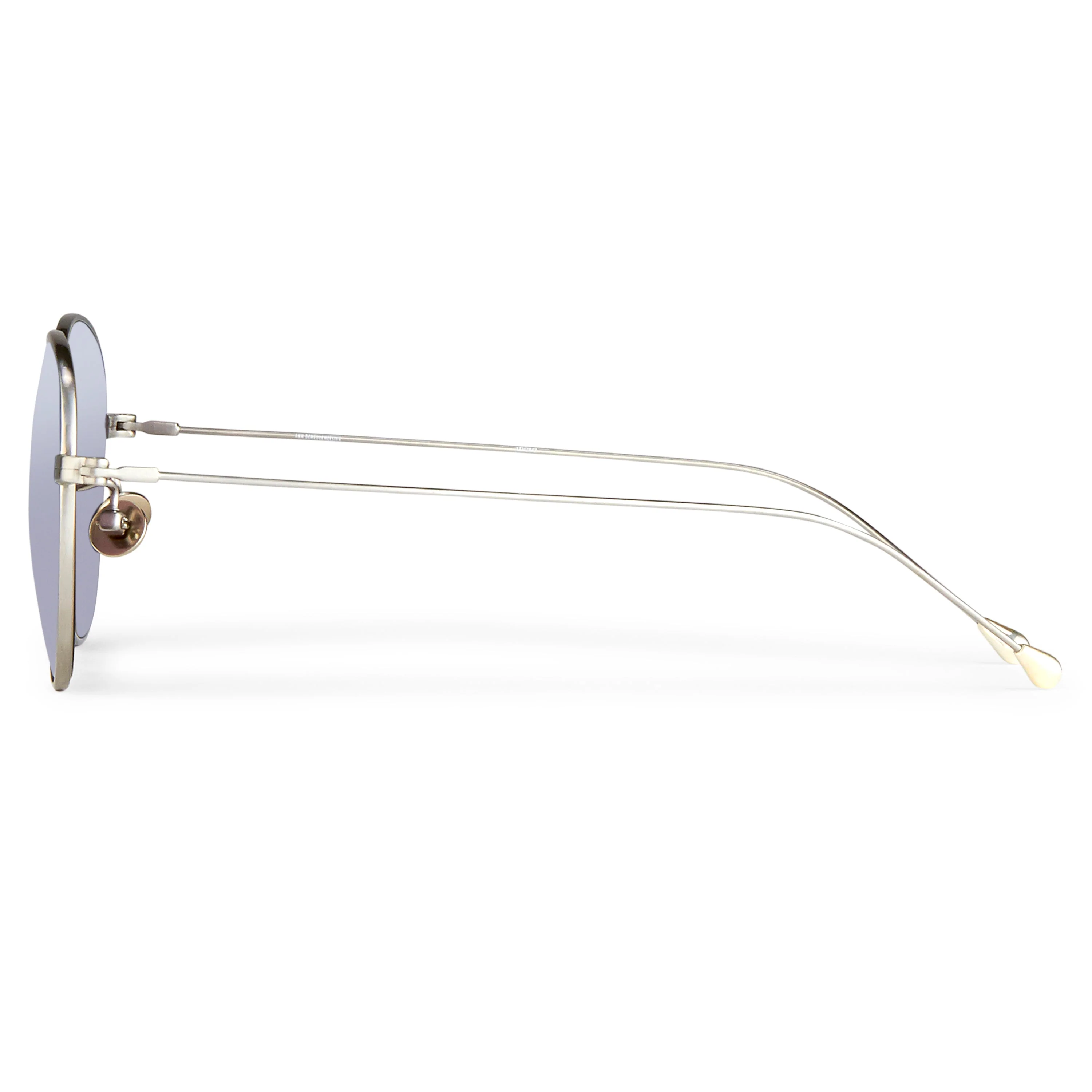 Ann Demeulemeester Sunglasses Oval Silver - Image 3