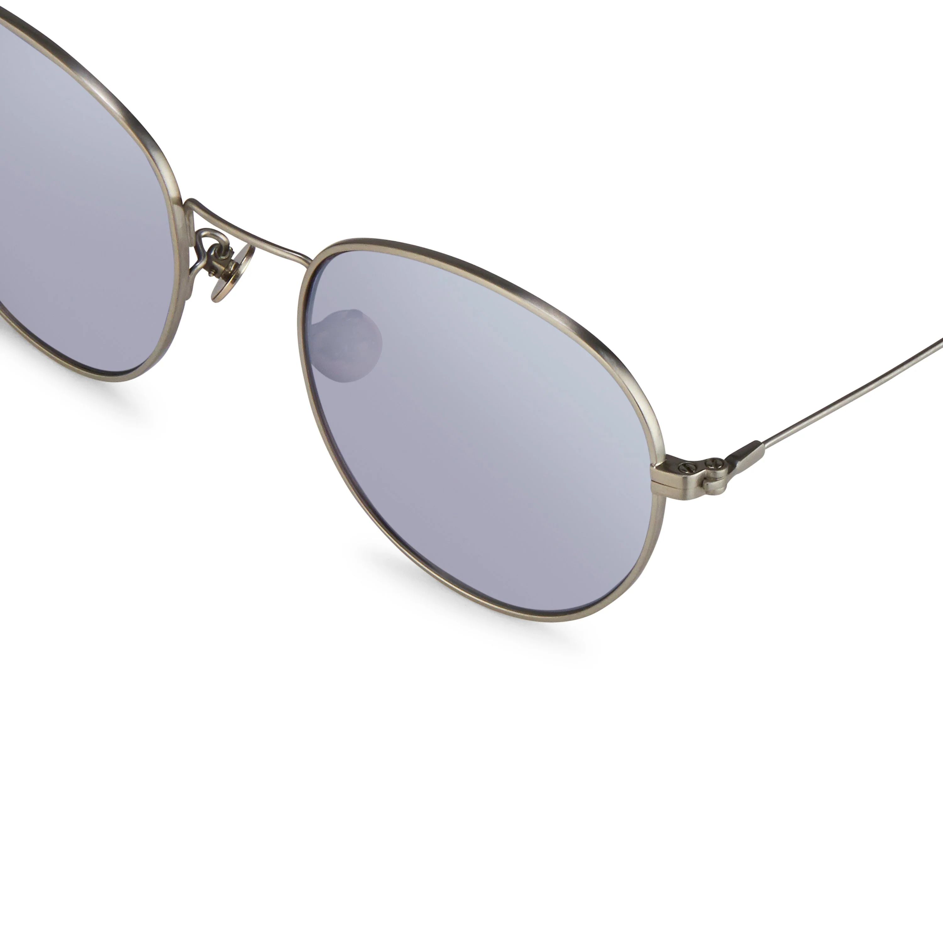 Ann Demeulemeester Sunglasses Oval Silver - Image 4
