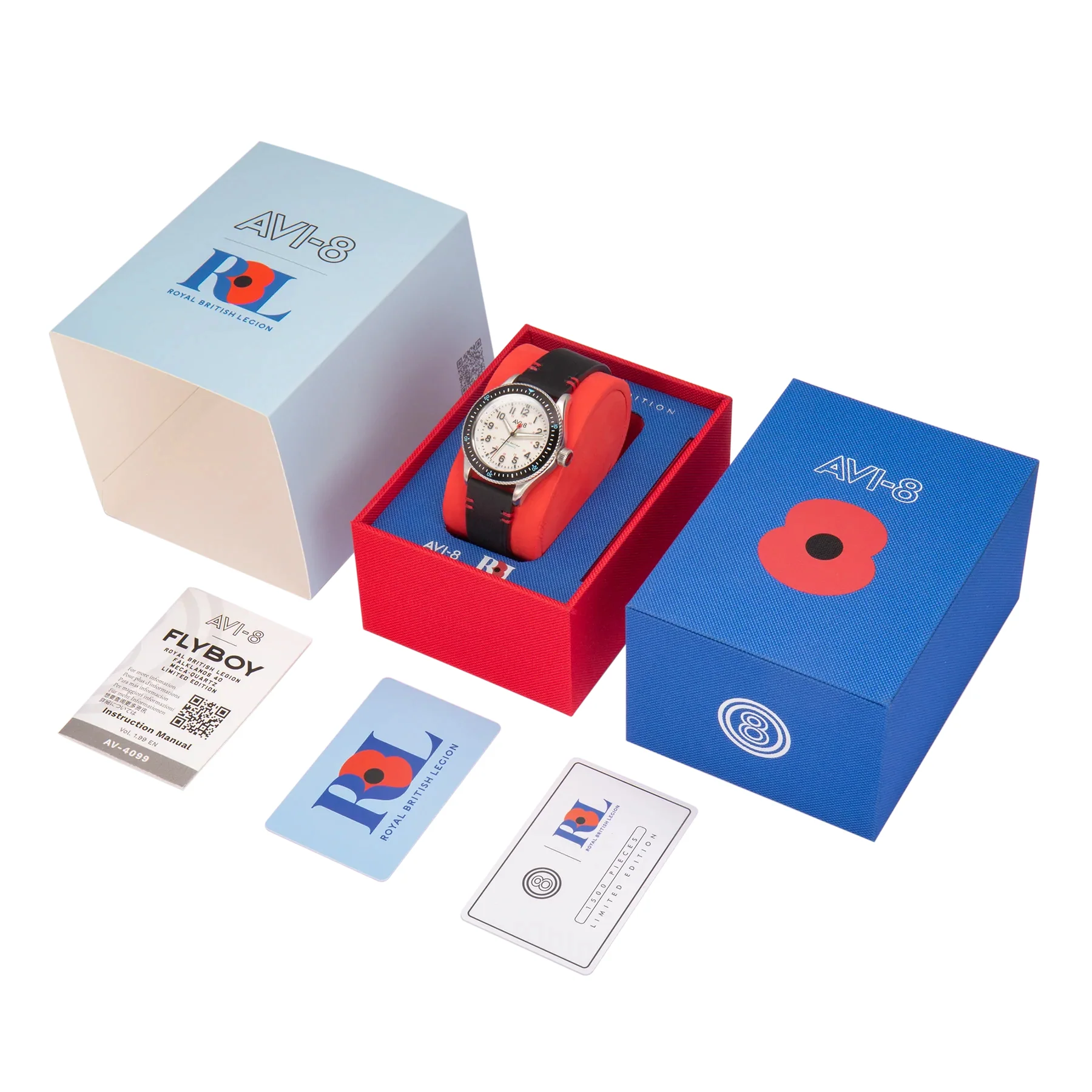 AVI-8 Flyboy Royal British Legion Falklands White Watch - Image 5