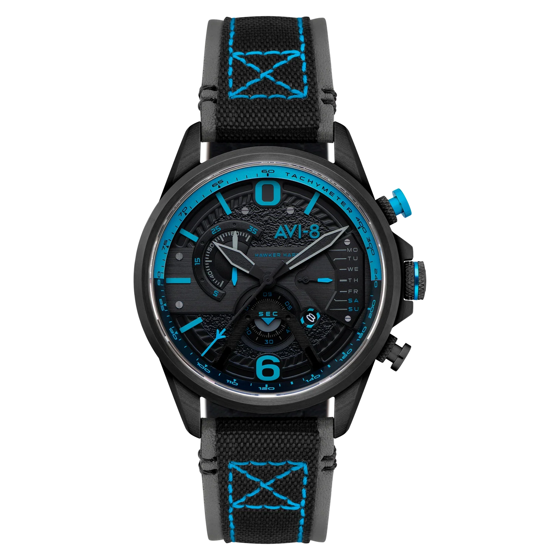 AVI-8 Hawker Harrier Retrograde Chronograph Watch Blue