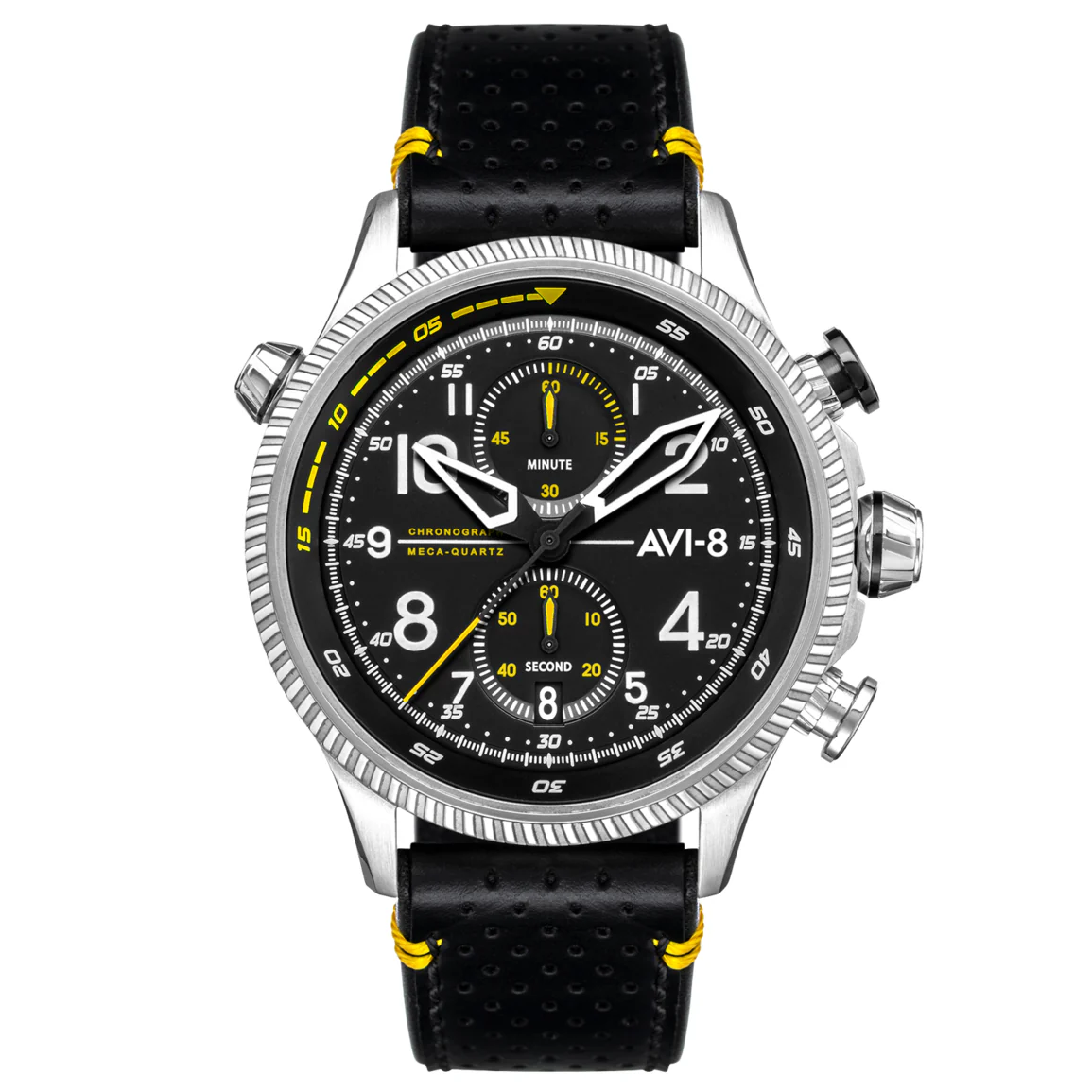 AVI-8 Men's Black Hawker Hunter Chronograph Watch
