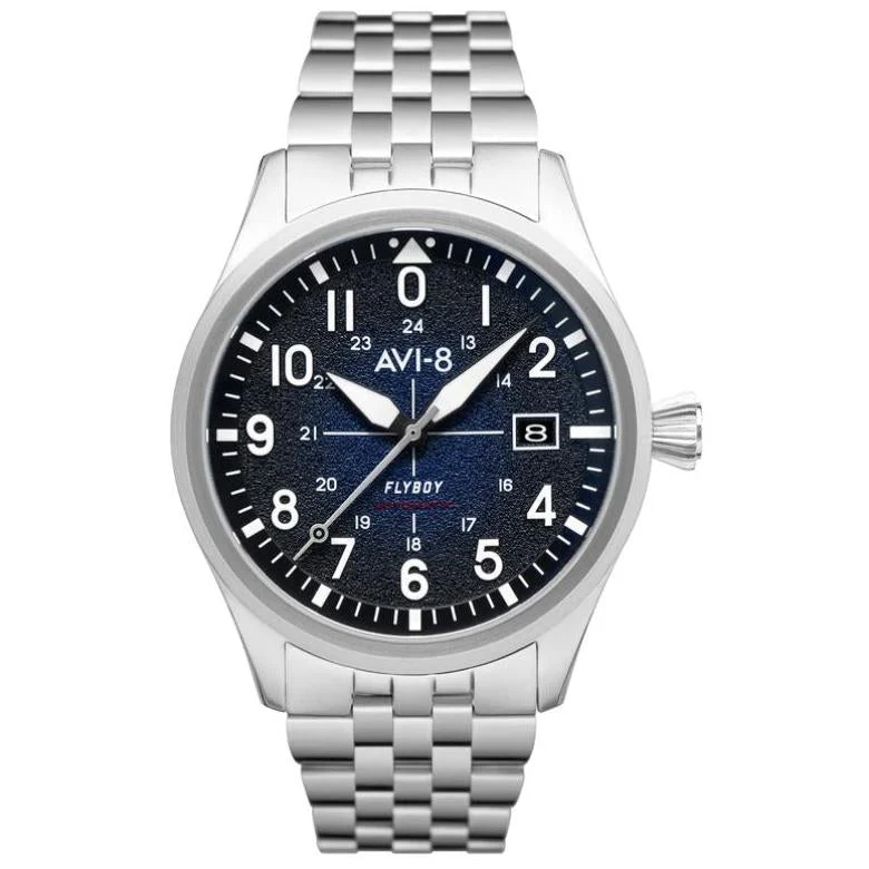 AVI-8 Men's Blue Flyboy Automatic Watch