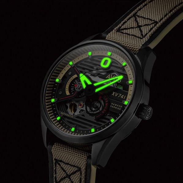 AVI-8 Men's Green Hawker Harrier Automatic Watch - Image 2