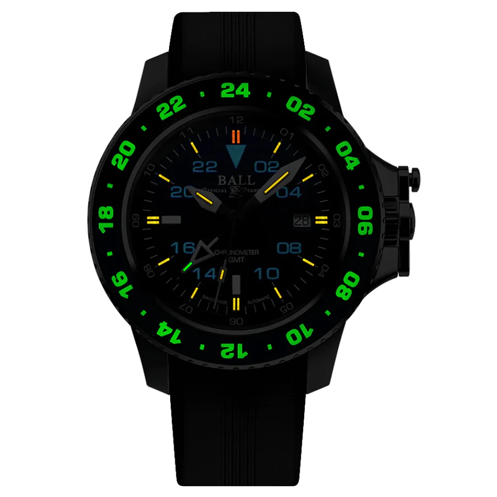 Ball Engineer Hydrocarbon AeroGMT II Men's Black Watch - Image 2