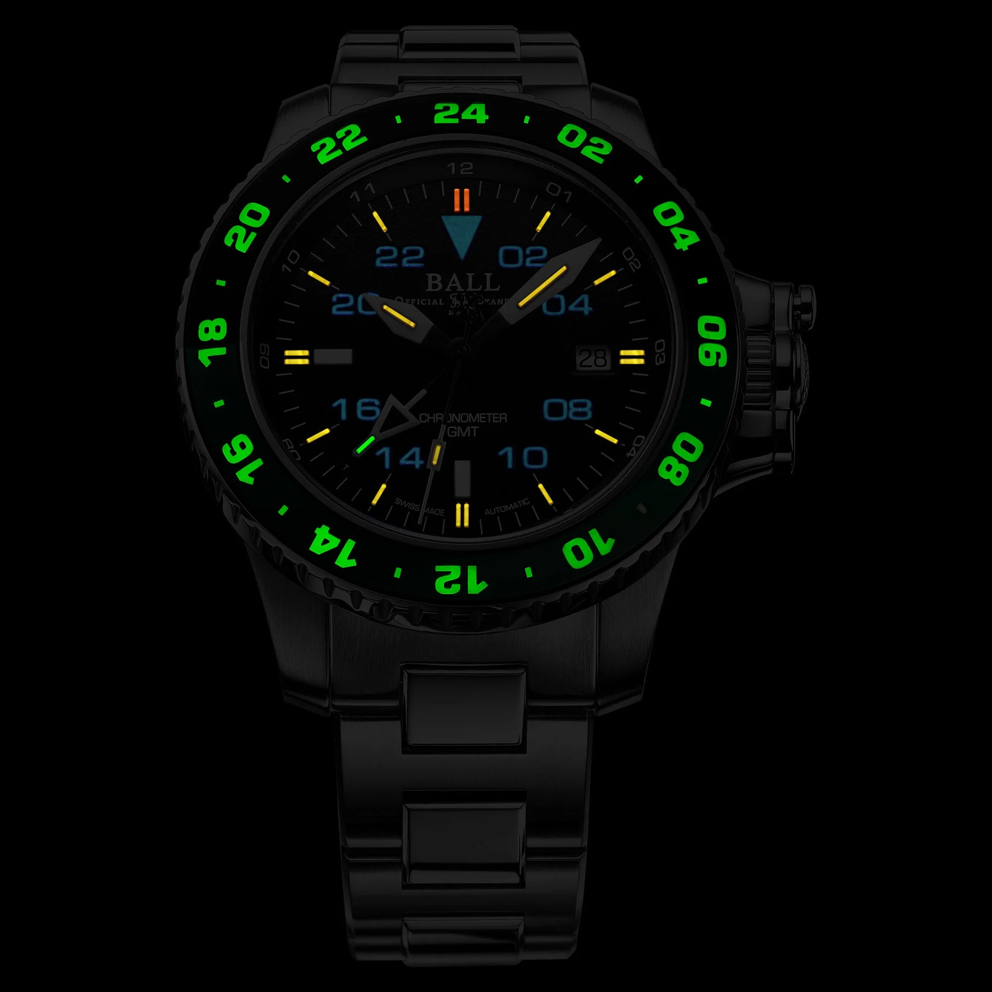 Ball Engineer Hydrocarbon AeroGMT II Men's Black Watch - Image 2