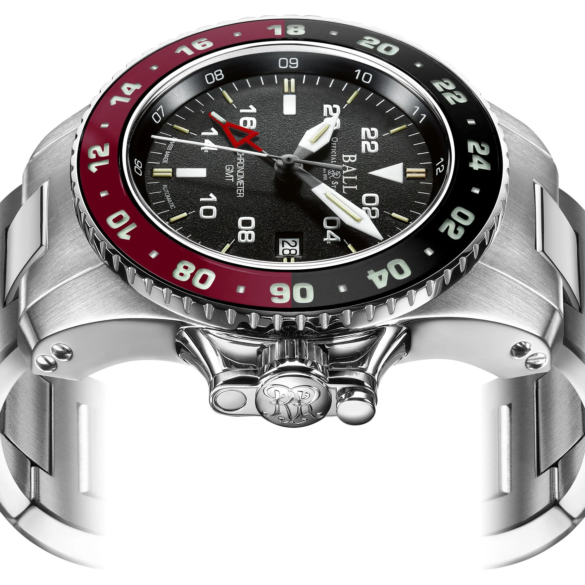 Ball Engineer Hydrocarbon AeroGMT II Men's Black Watch - Image 6