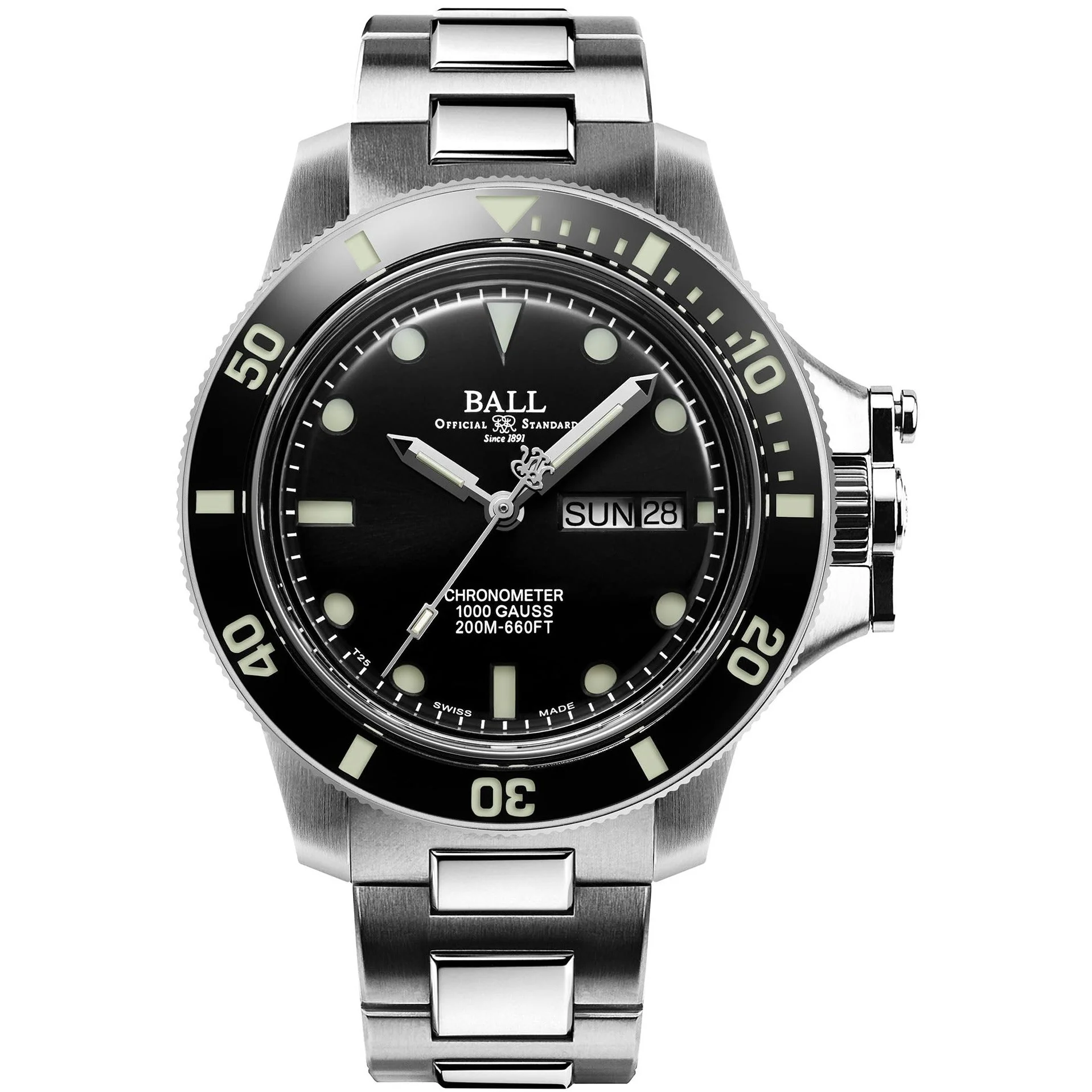 Ball Engineer Hydrocarbon Original Men's Black Watch