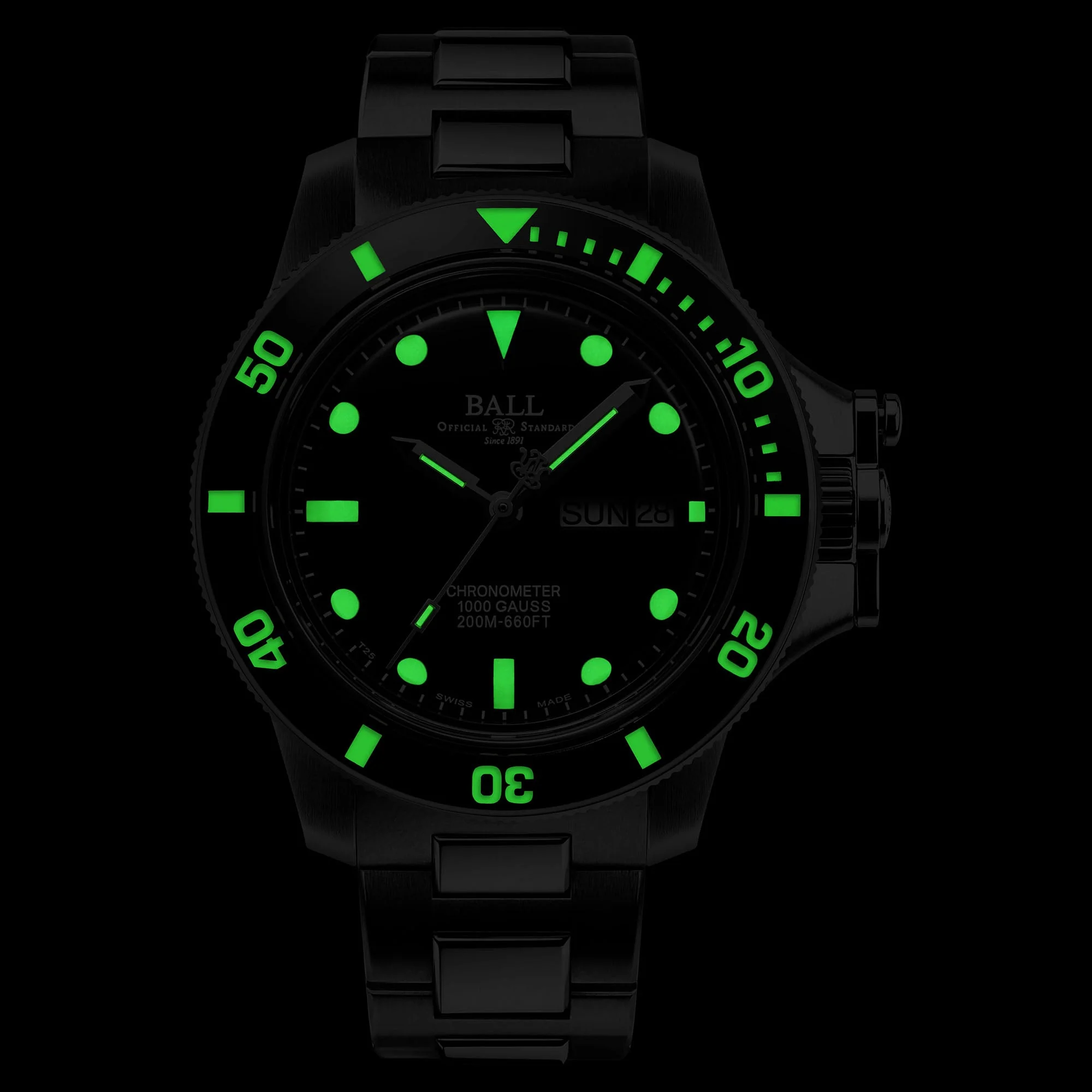 Ball Engineer Hydrocarbon Original Men's Black Watch - Image 2