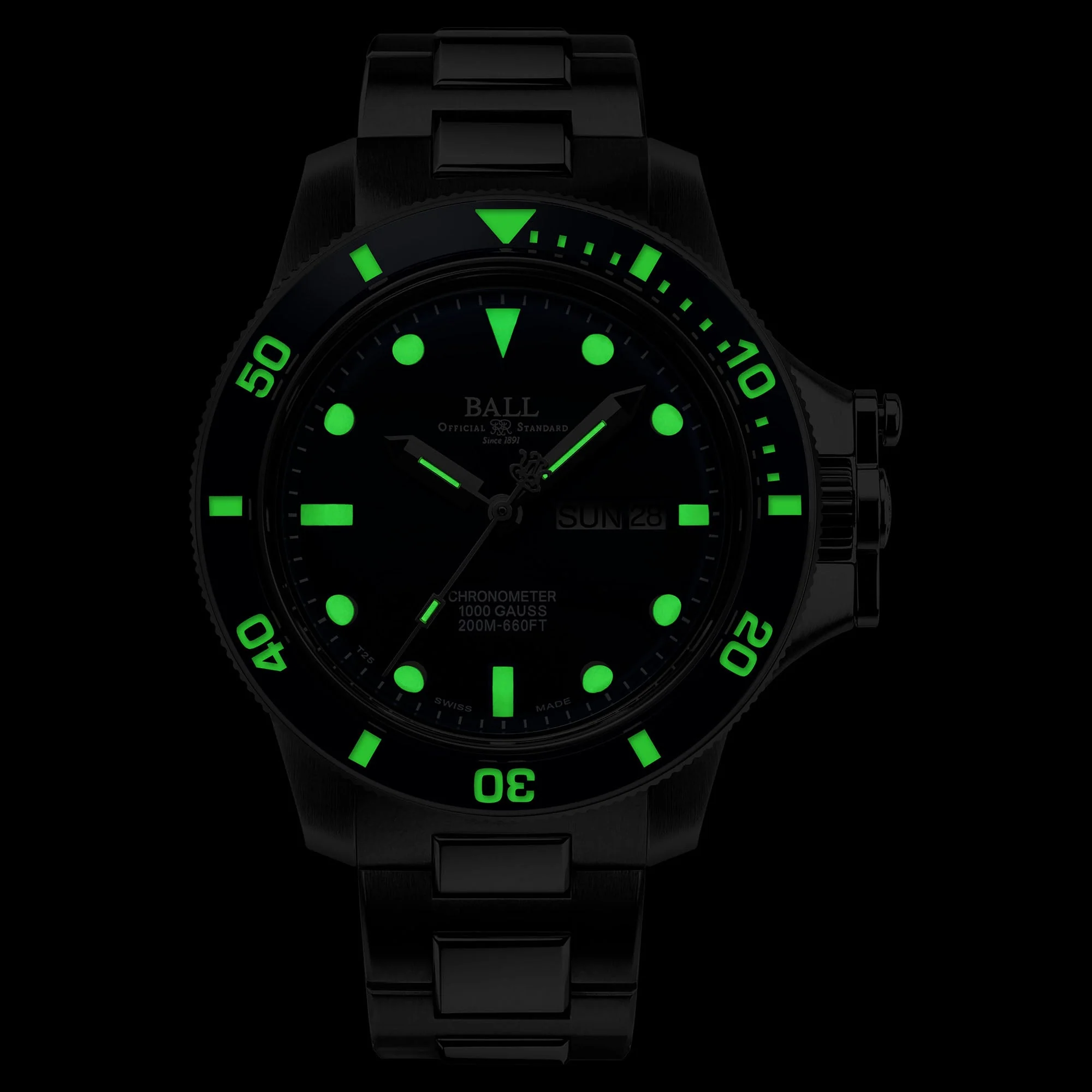 Ball Engineer Hydrocarbon Original Men's Blue Watch - Image 2