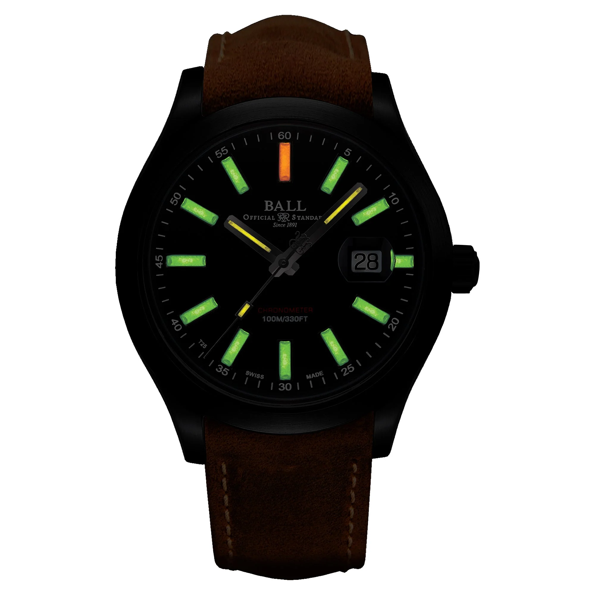 Ball Engineer II Green Berets Men's Black Watch - Image 2