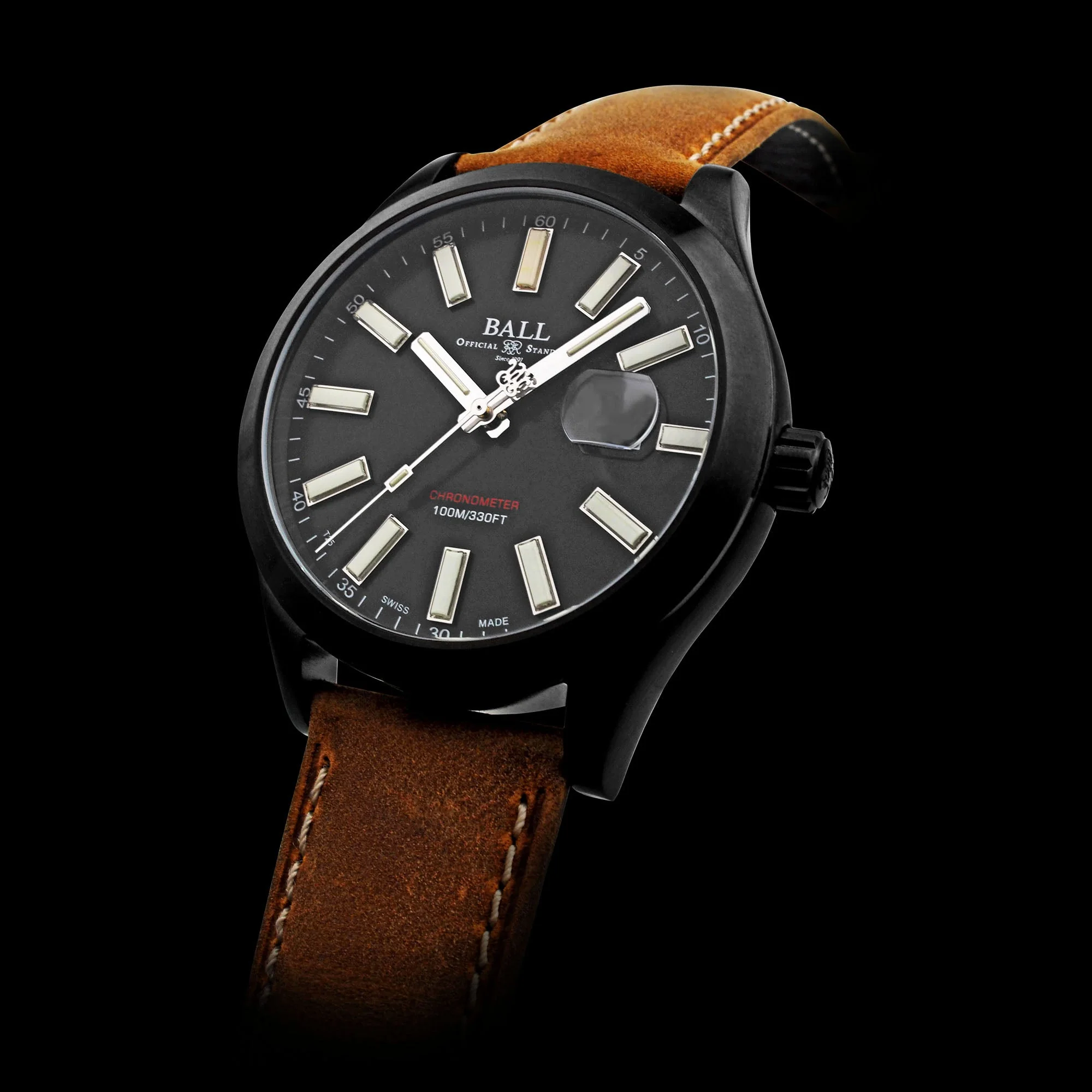 Ball Engineer II Green Berets Men's Black Watch - Image 3