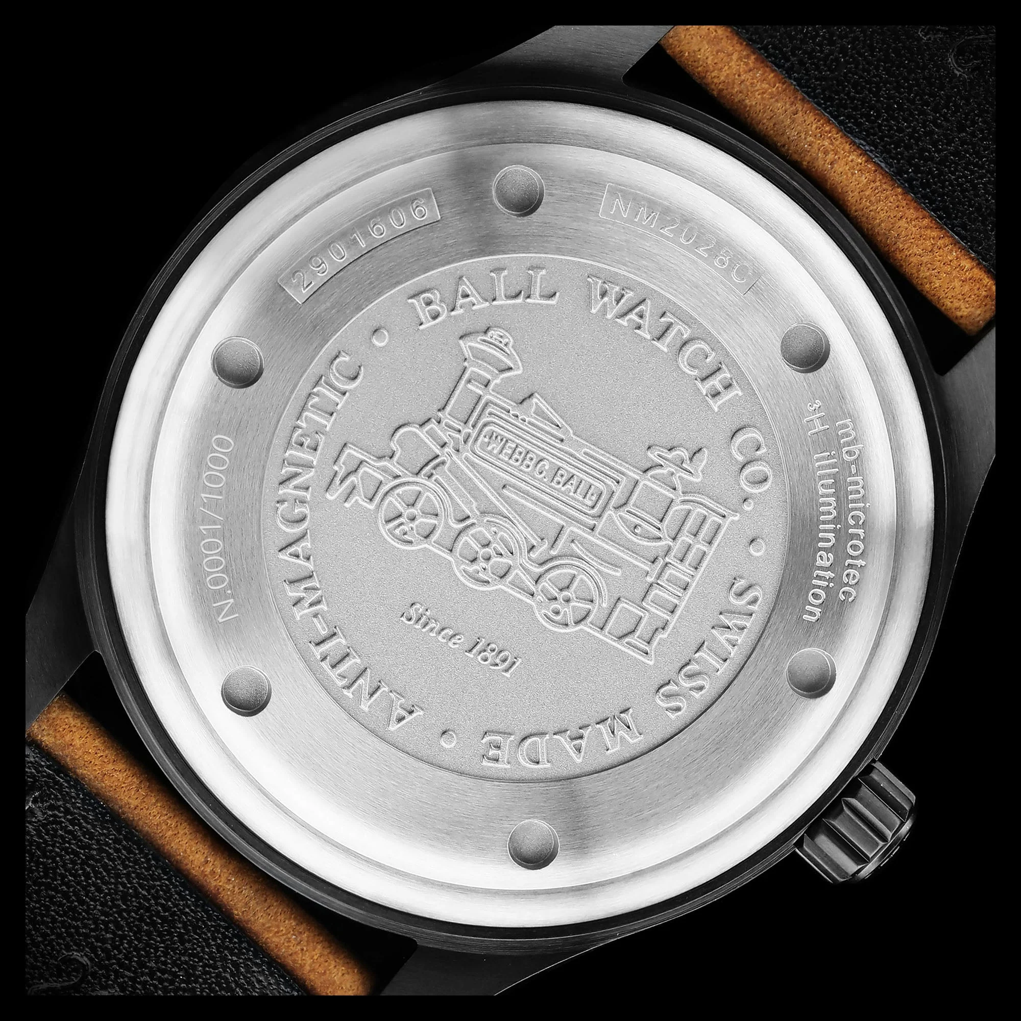 Ball Engineer II Rainbow Men's Black Watch - Image 3
