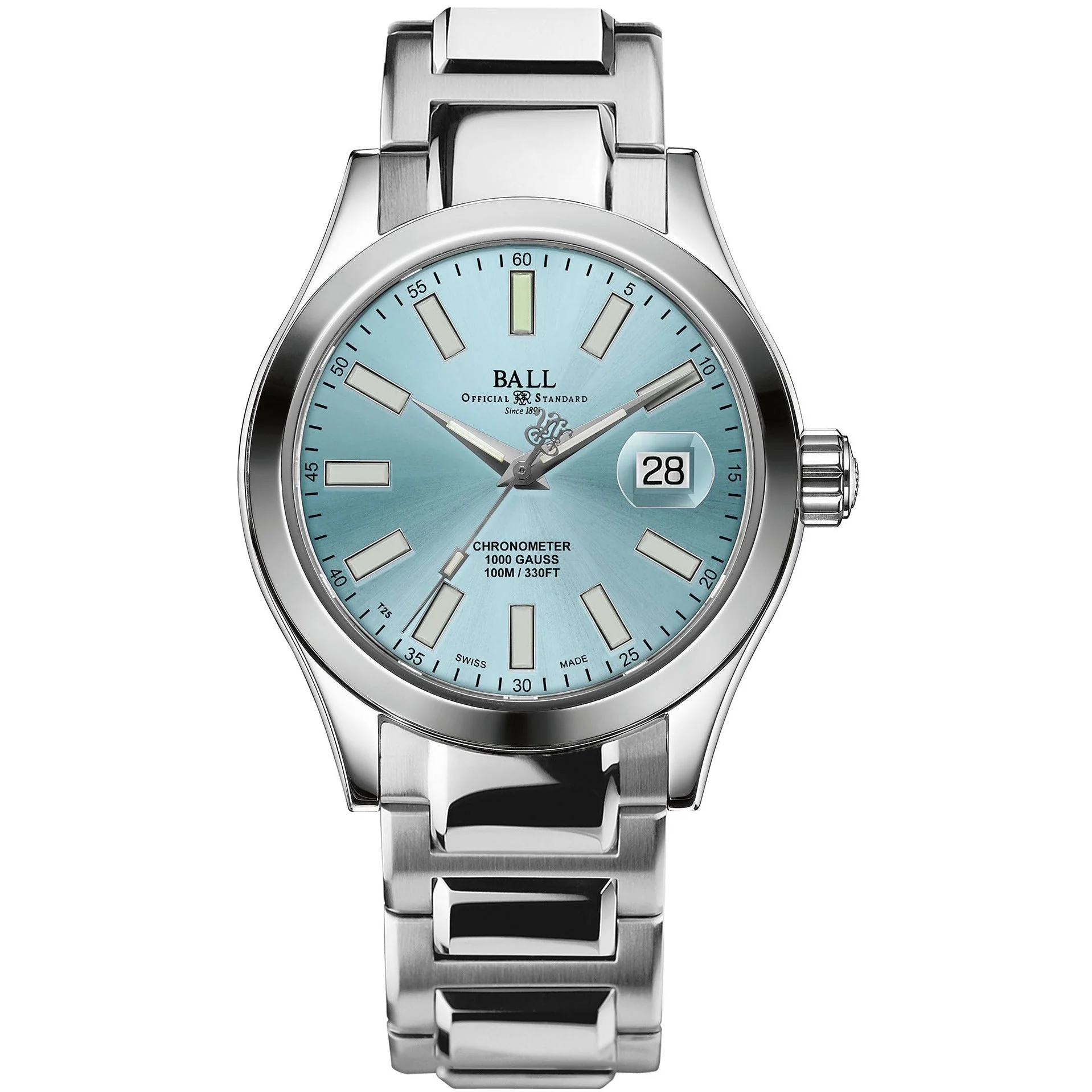Ball Engineer III Marvelight Chronometer Men's Blue Watch