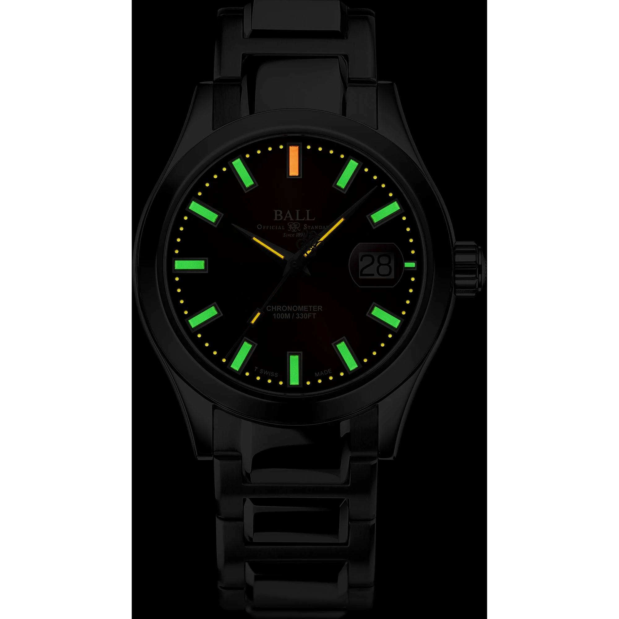 Ball Engineer III Marvelight Chronometer Men's Red Watch - Image 2