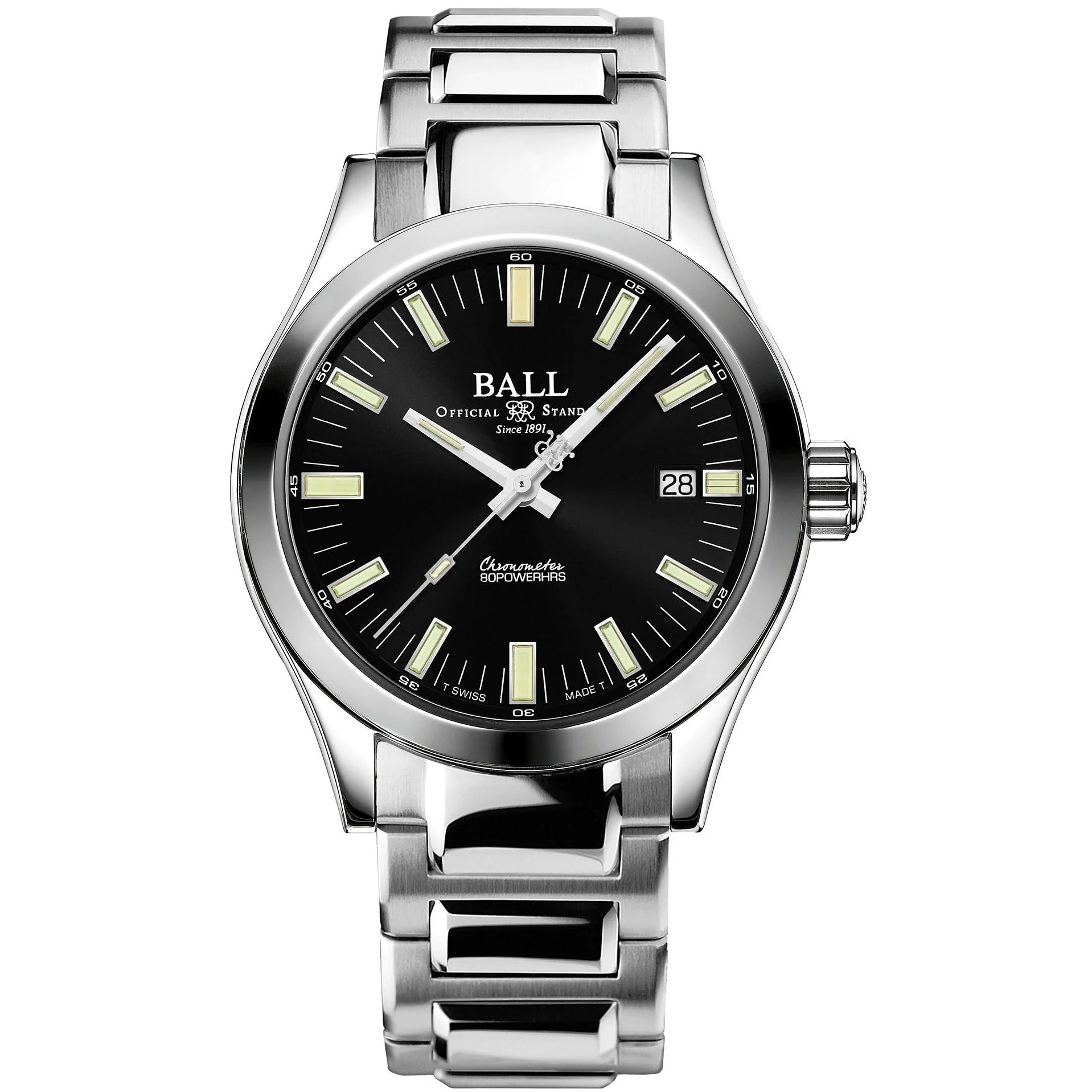 Ball Engineer M Marvelight (40mm) Men's Black Watch