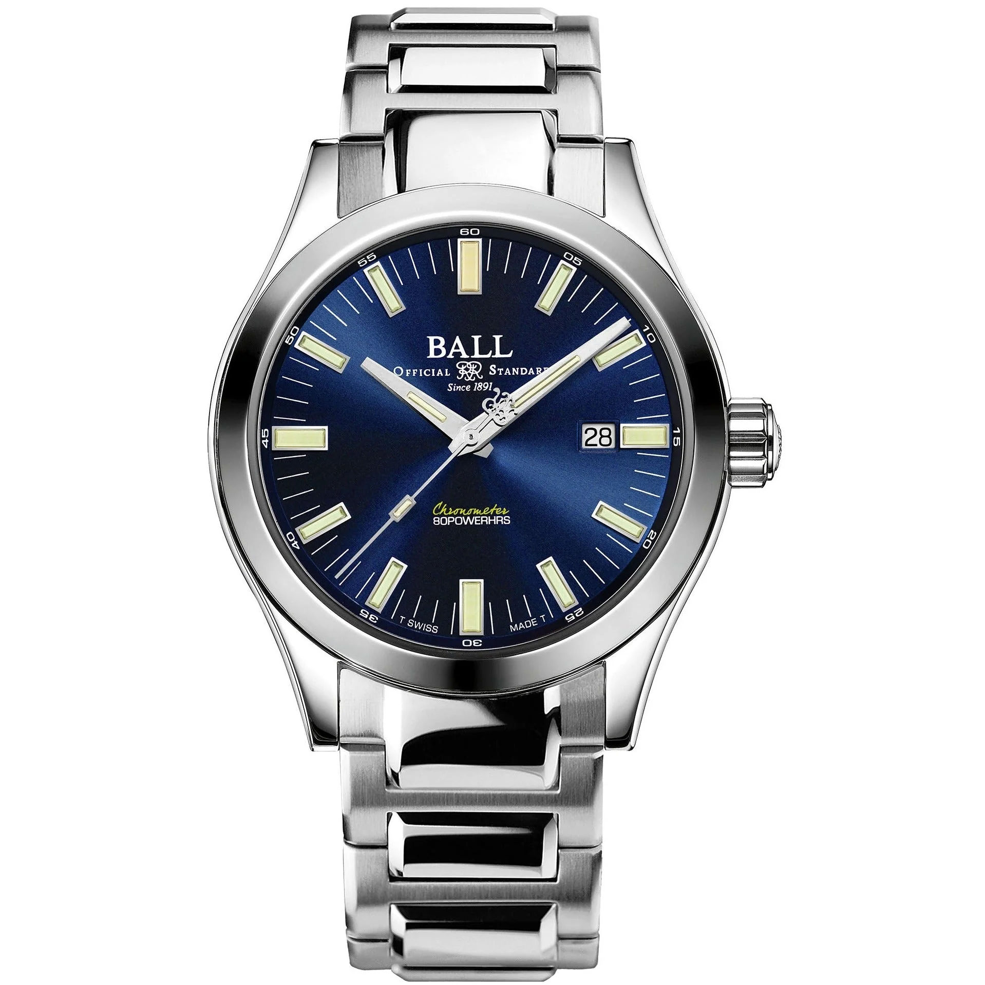 Ball Engineer M Marvelight (43mm) Men's Blue Watch