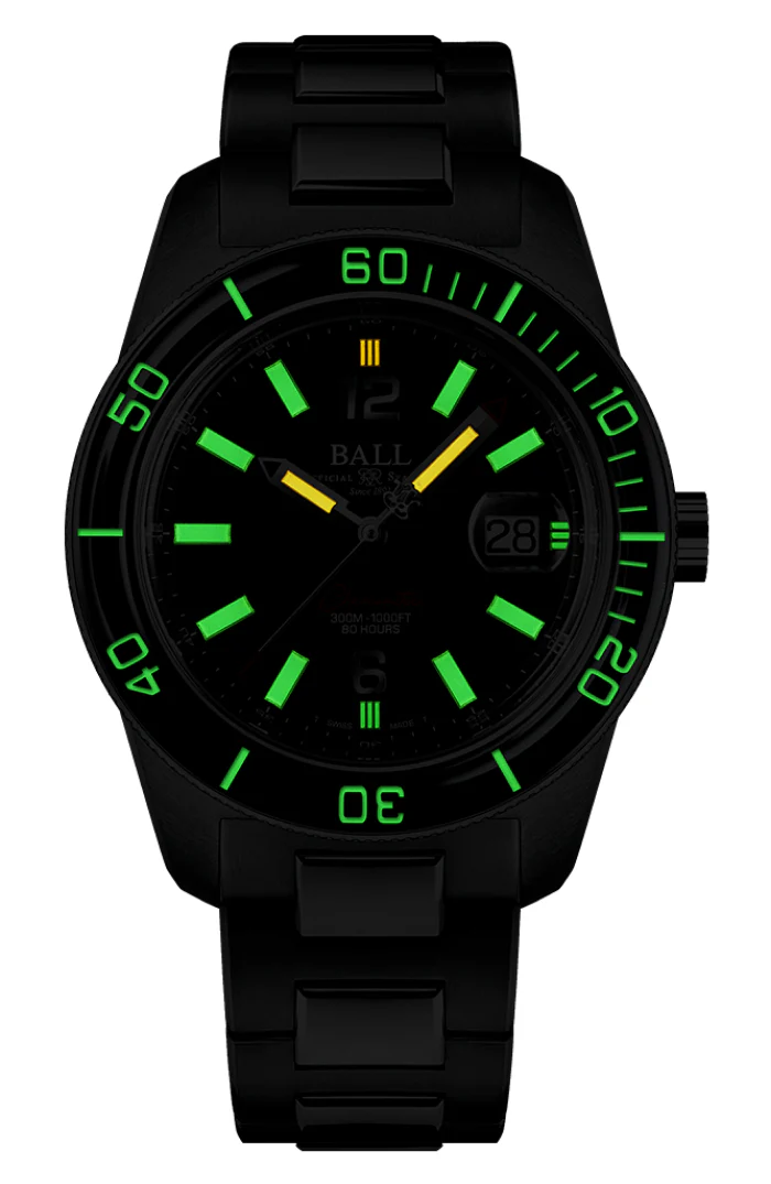 Ball Engineer M Skindiver III Auto Men's Black Watch - Image 2