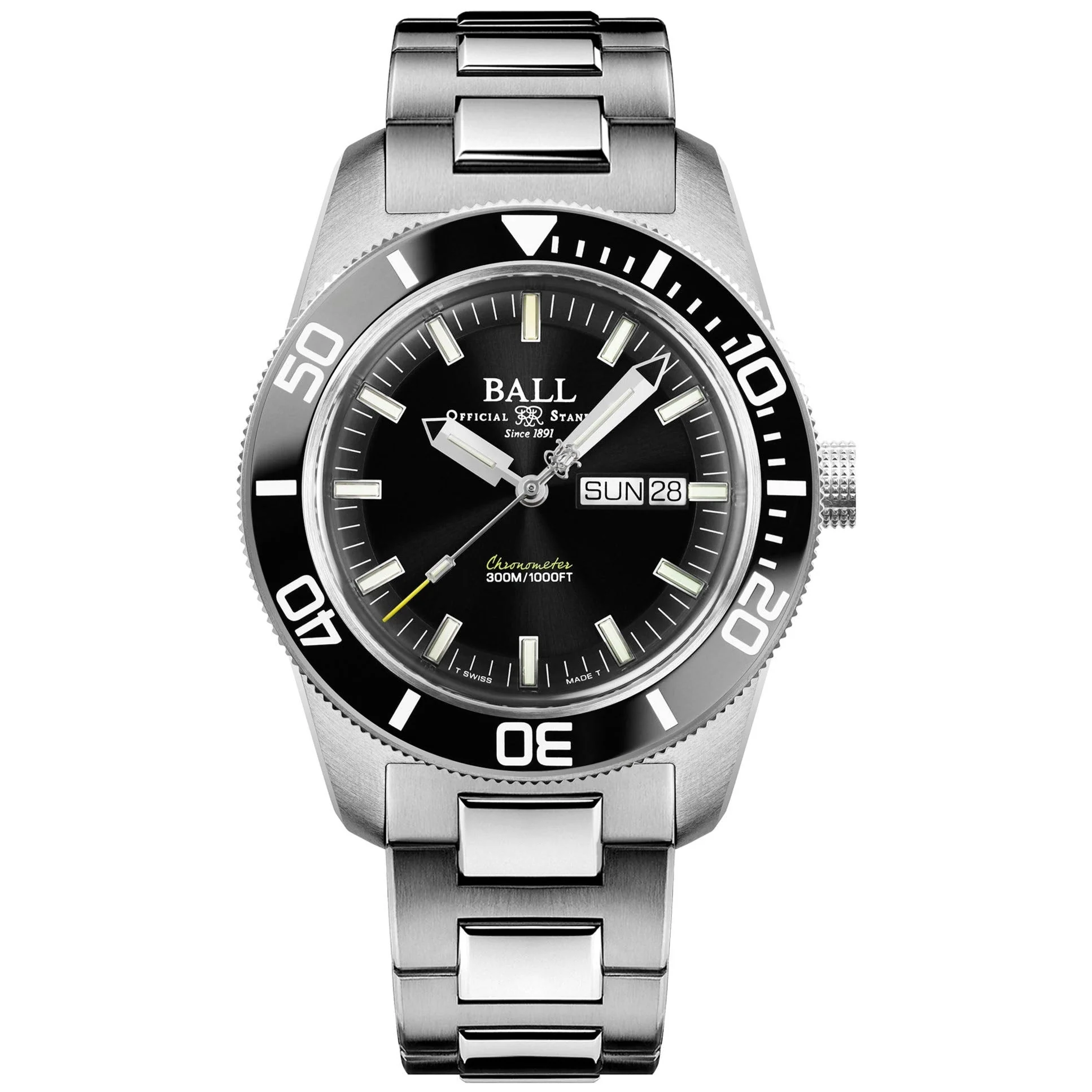 Ball Engineer Master II Skindiver Heritage Men's Black Watch