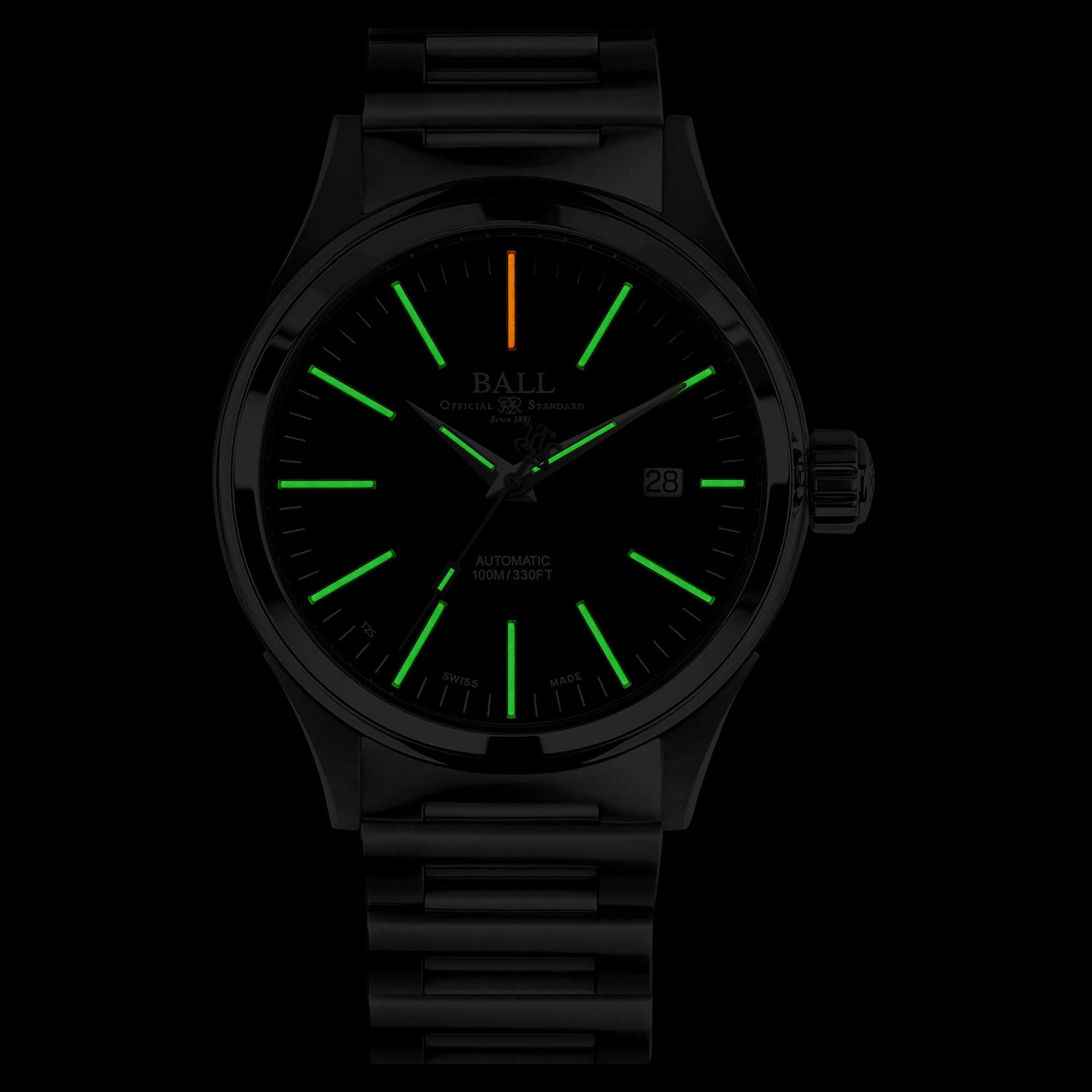 Ball Fireman Enterprise Men's Black Watch - Image 2