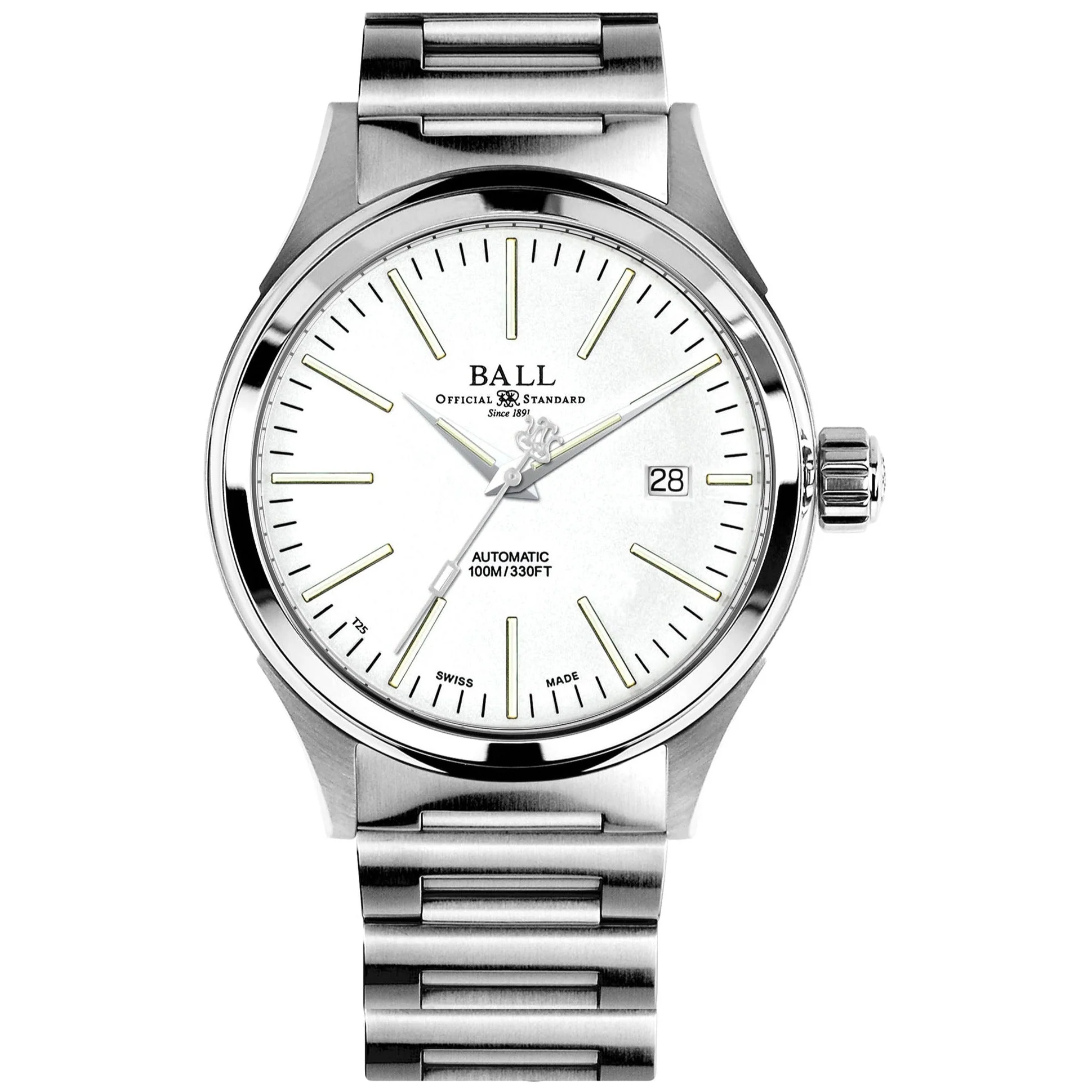 Ball Fireman Enterprise Men's White Watch