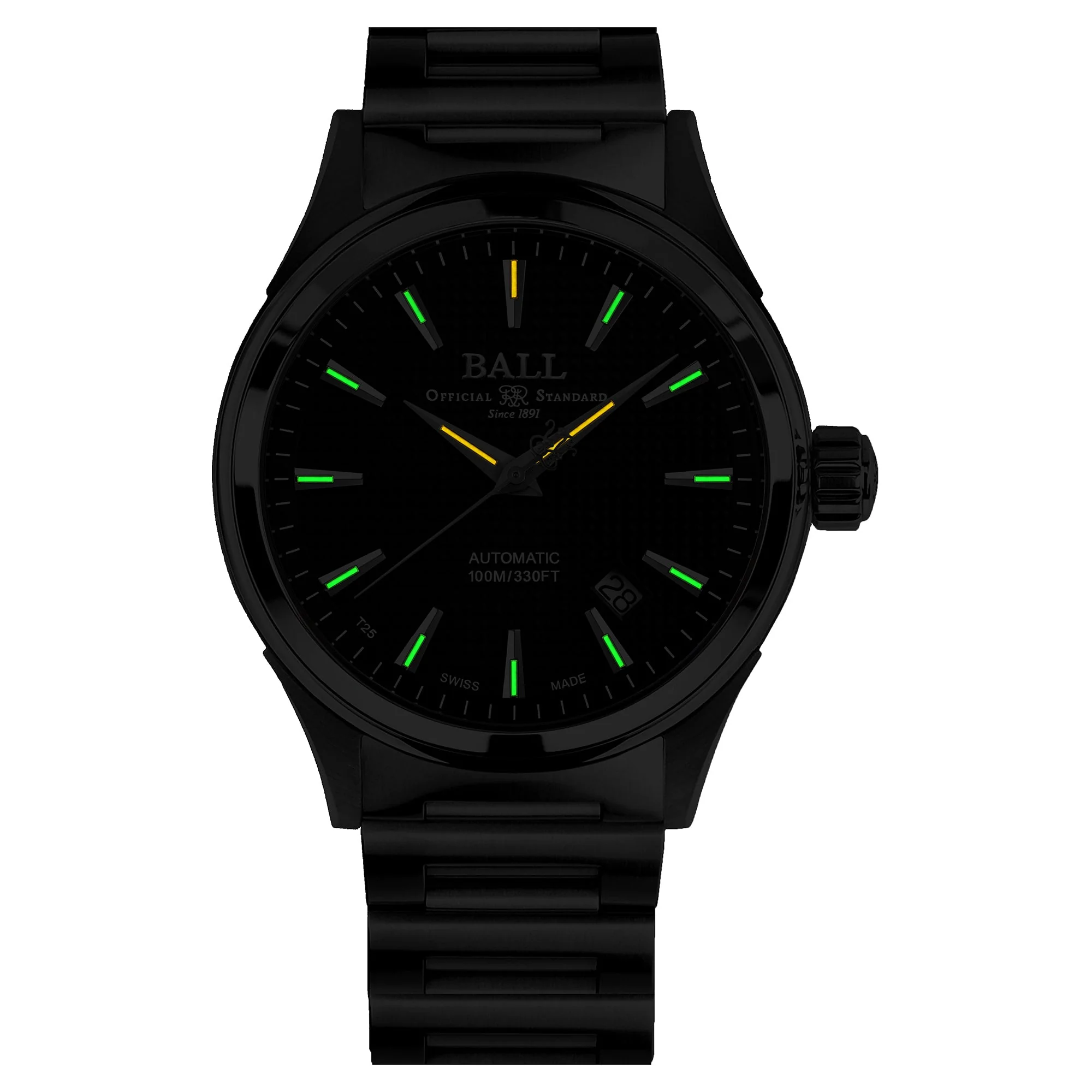 Ball Fireman Victory Men's Black Watch - Image 2