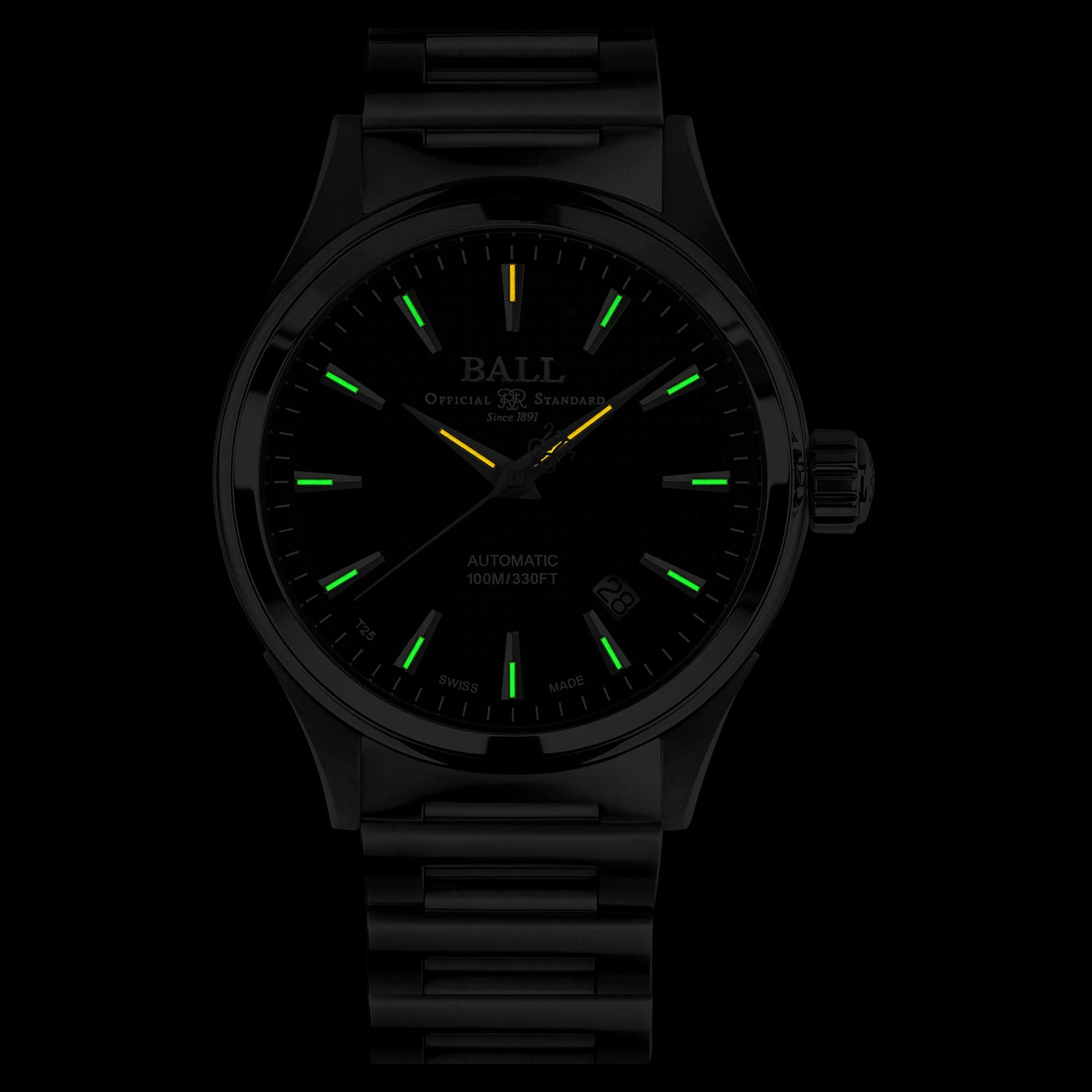 Ball Fireman Victory Men's Black Watch - Image 3